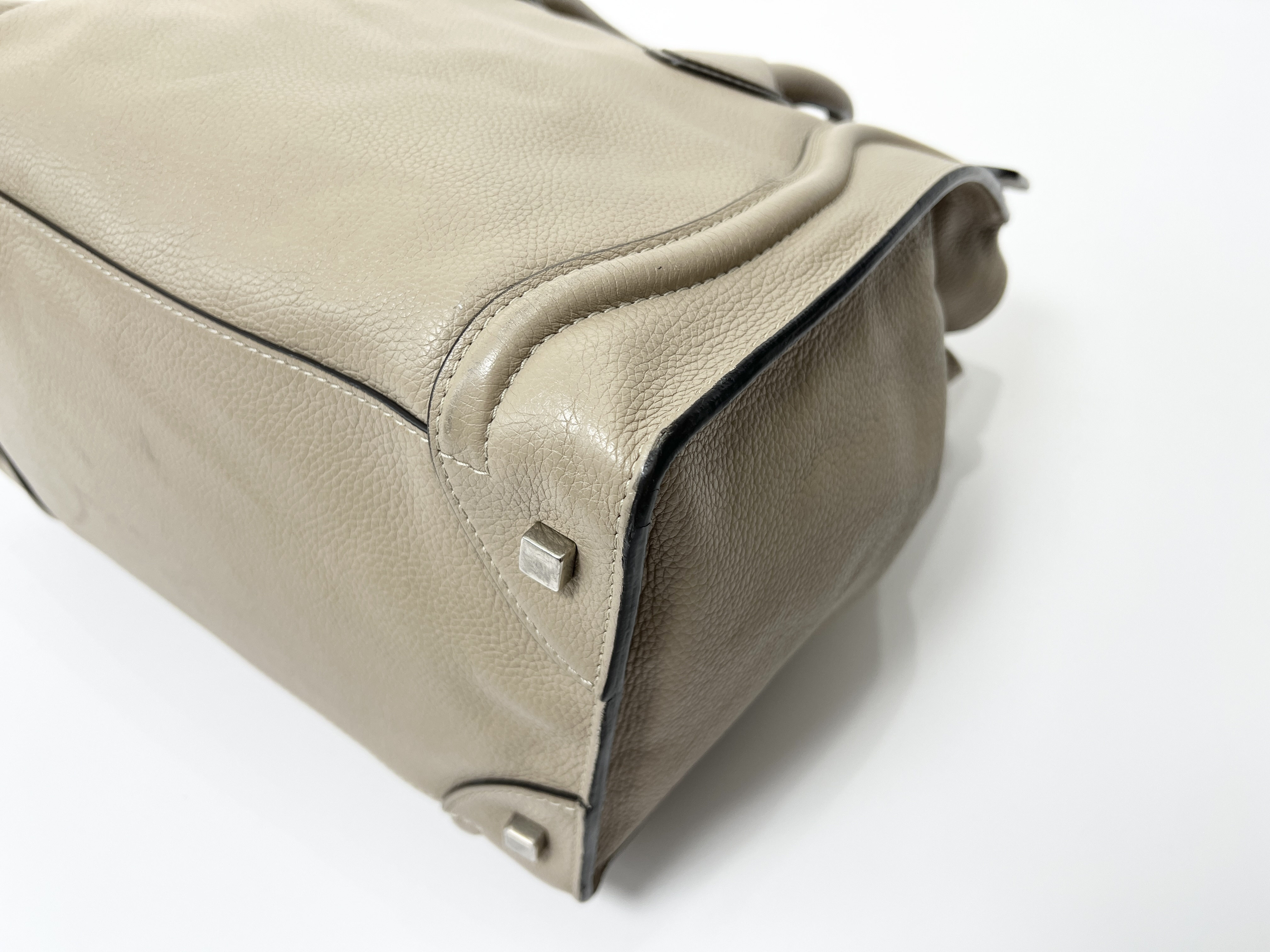 Luggage Mini Shopper Leather Tote Bag Handbag — view 13