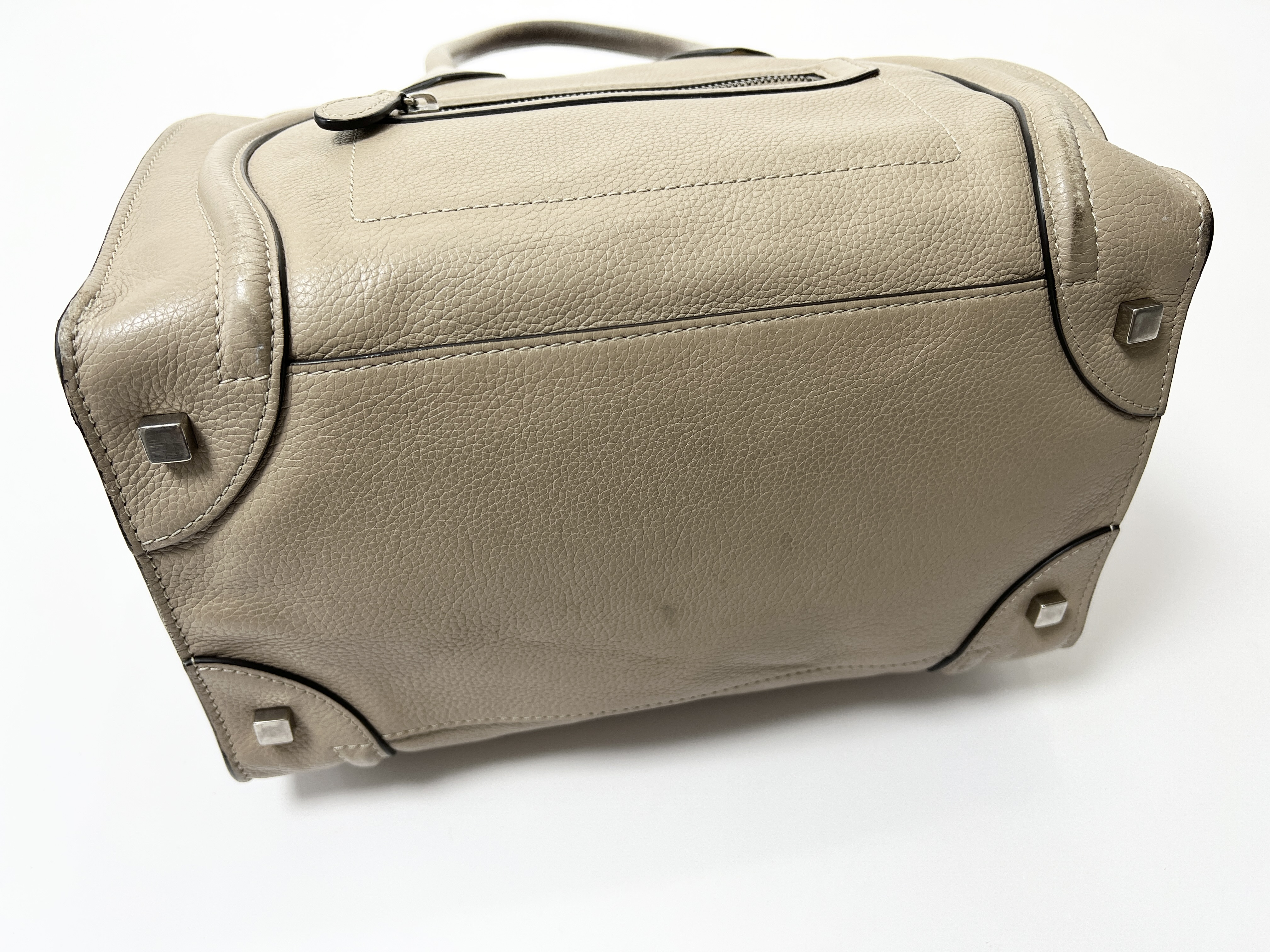 Luggage Mini Shopper Leather Tote Bag Handbag — view 14