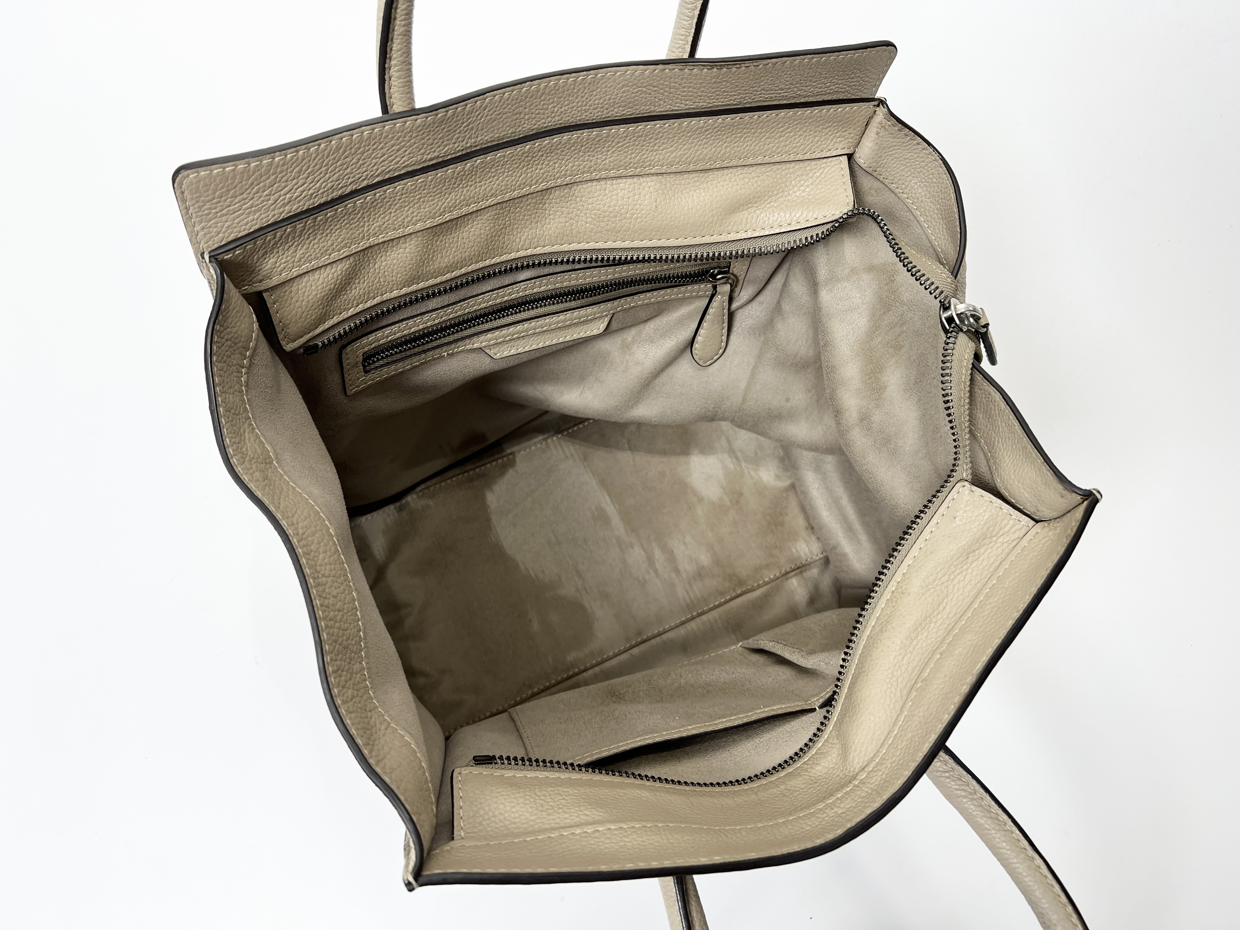 Luggage Mini Shopper Leather Tote Bag Handbag — view 4