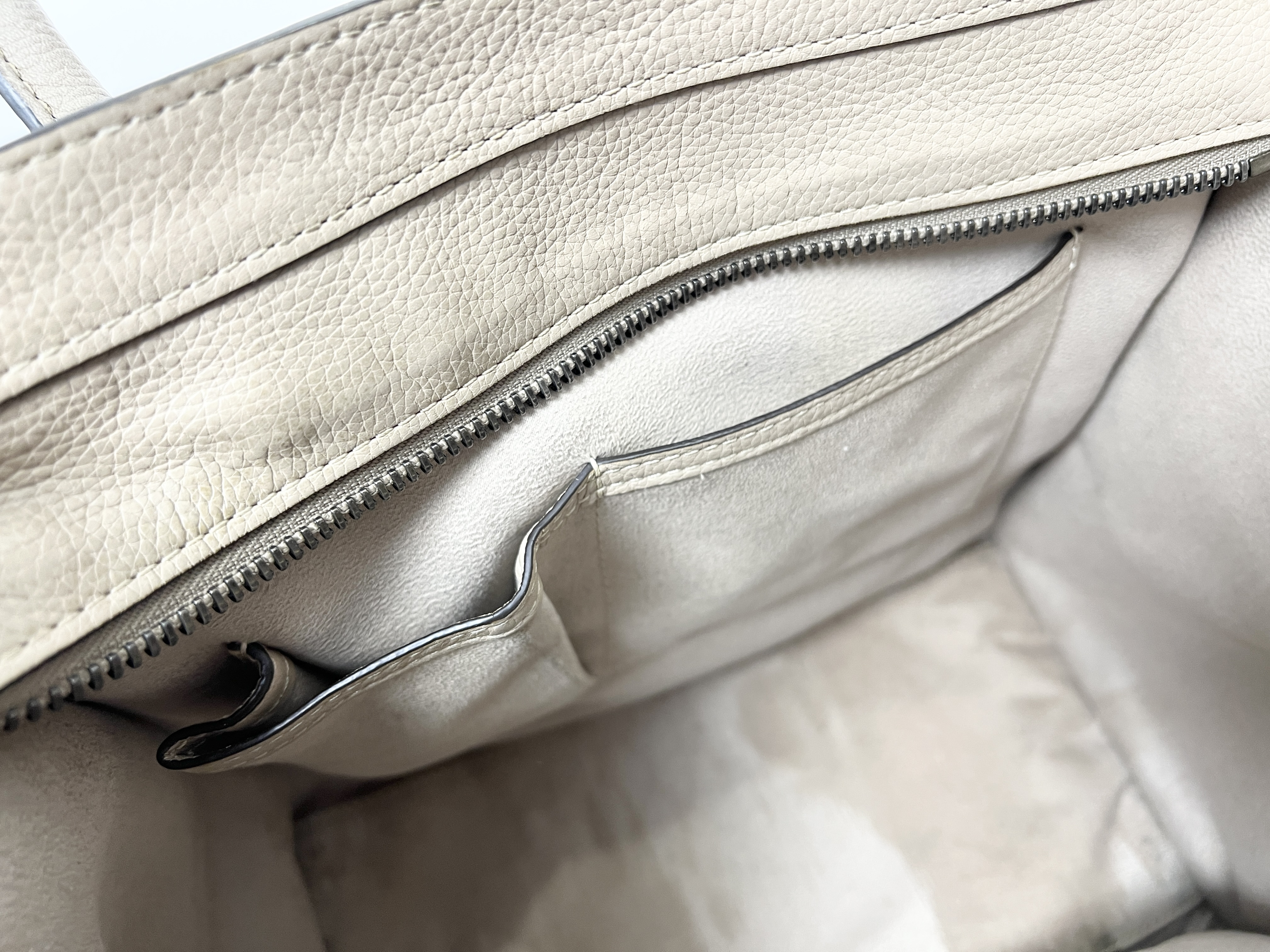 Luggage Mini Shopper Leather Tote Bag Handbag — view 8
