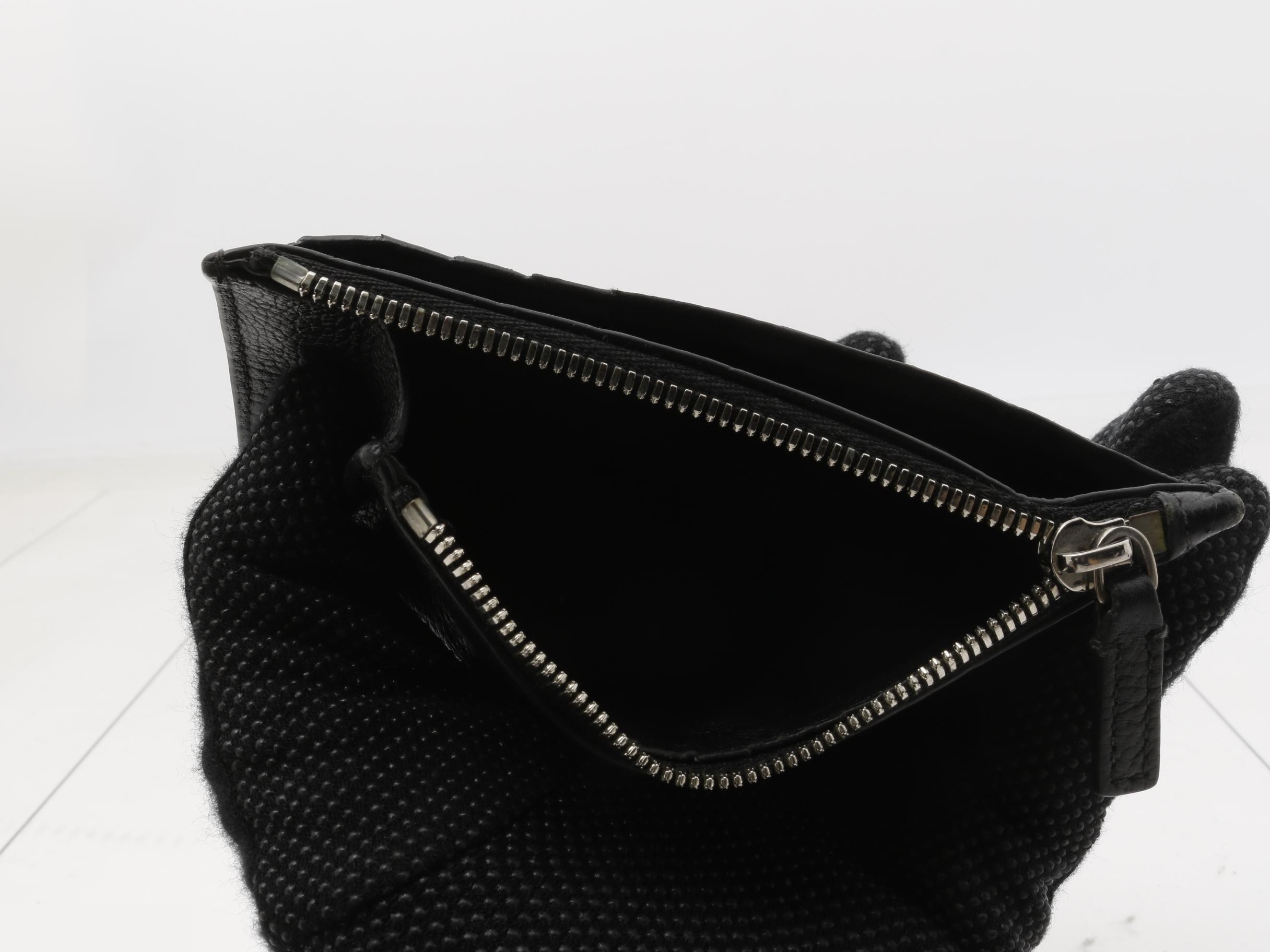Card case, leather, black — view 4