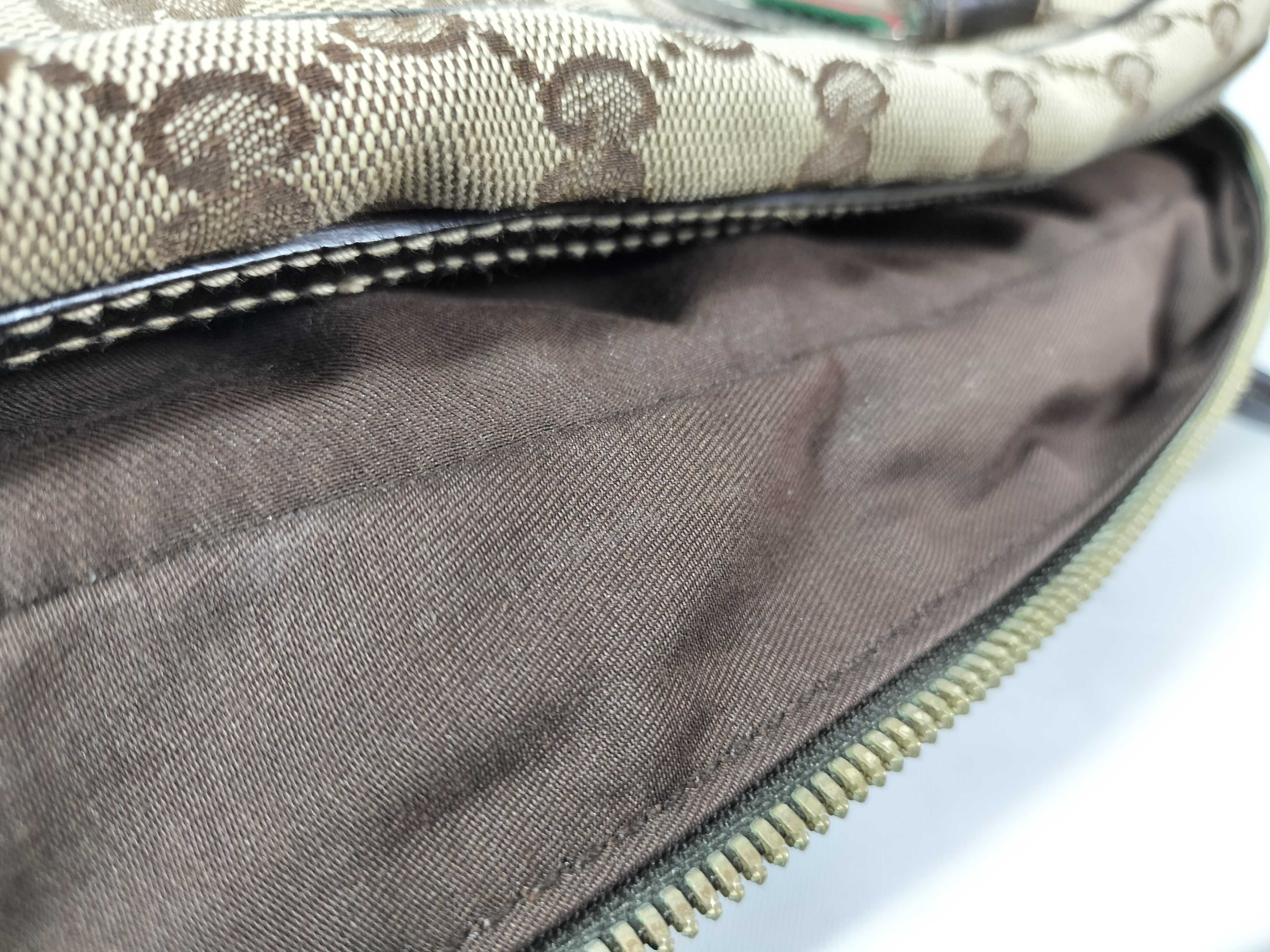 GG Canvas Princy Boston Bag 162881 Beige/Brown W45cm Handbag — view 12