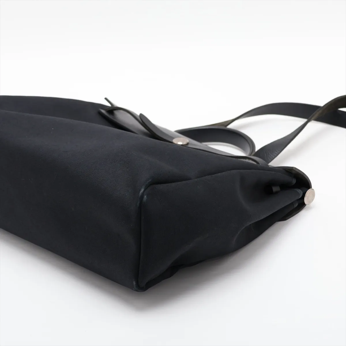 Herbag MM Toile Officier x Vache Hunter Black Silver Hardware E: 2001 — view 3