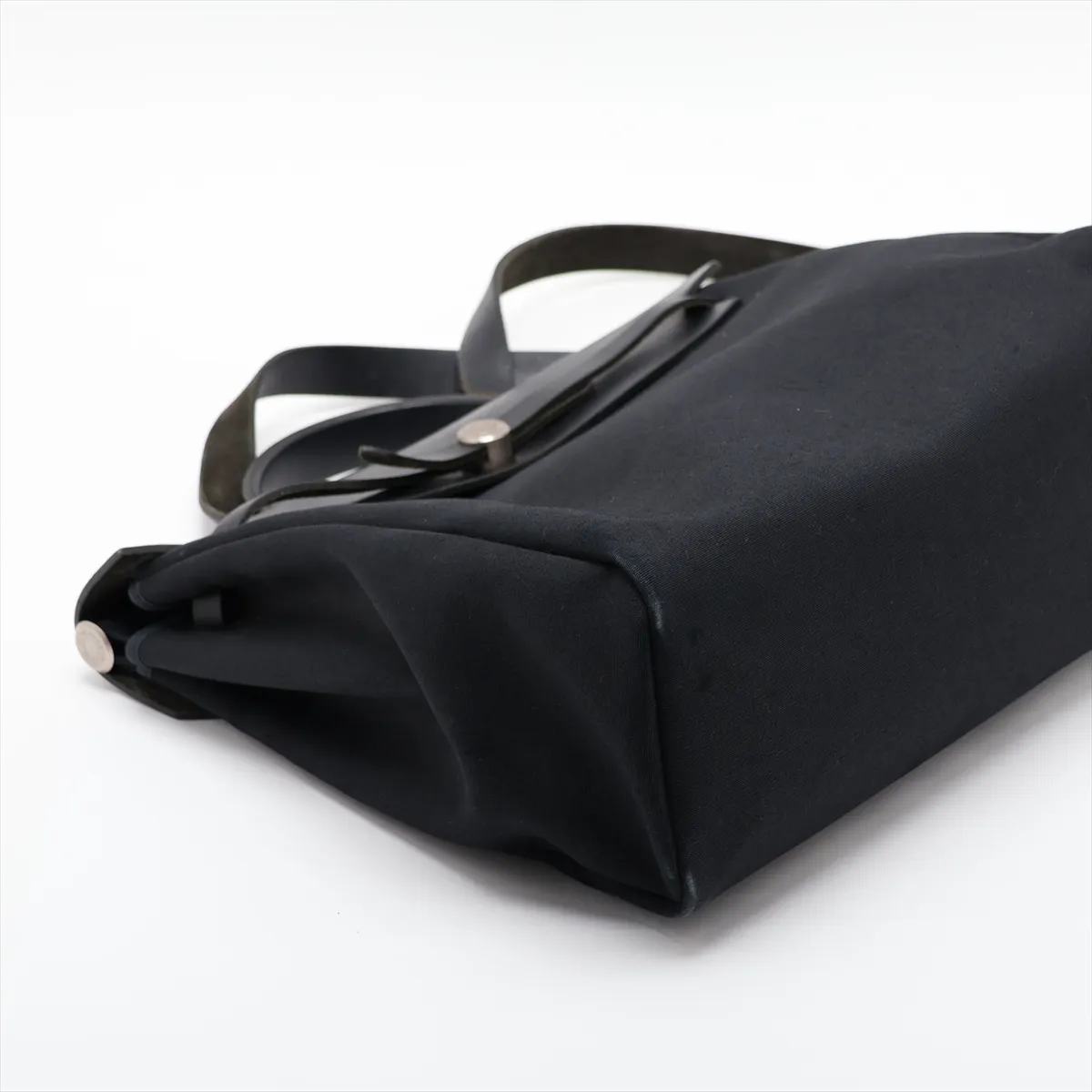 Herbag MM Toile Officier x Vache Hunter Black Silver Hardware E: 2001 — view 4