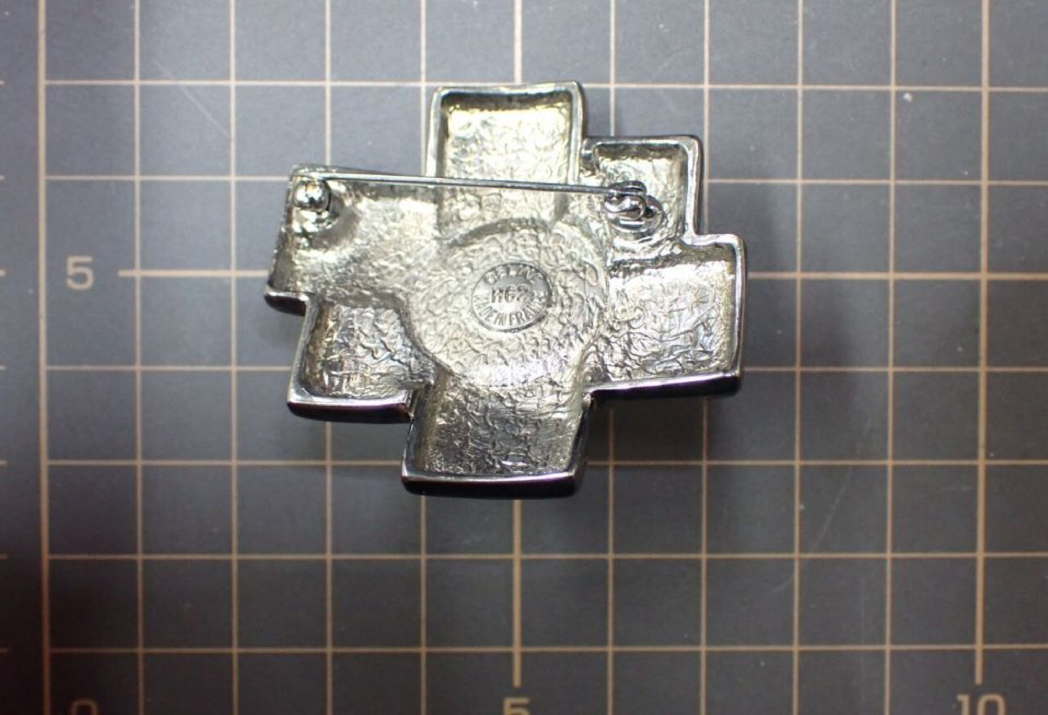 rhinestone brooch — view 4
