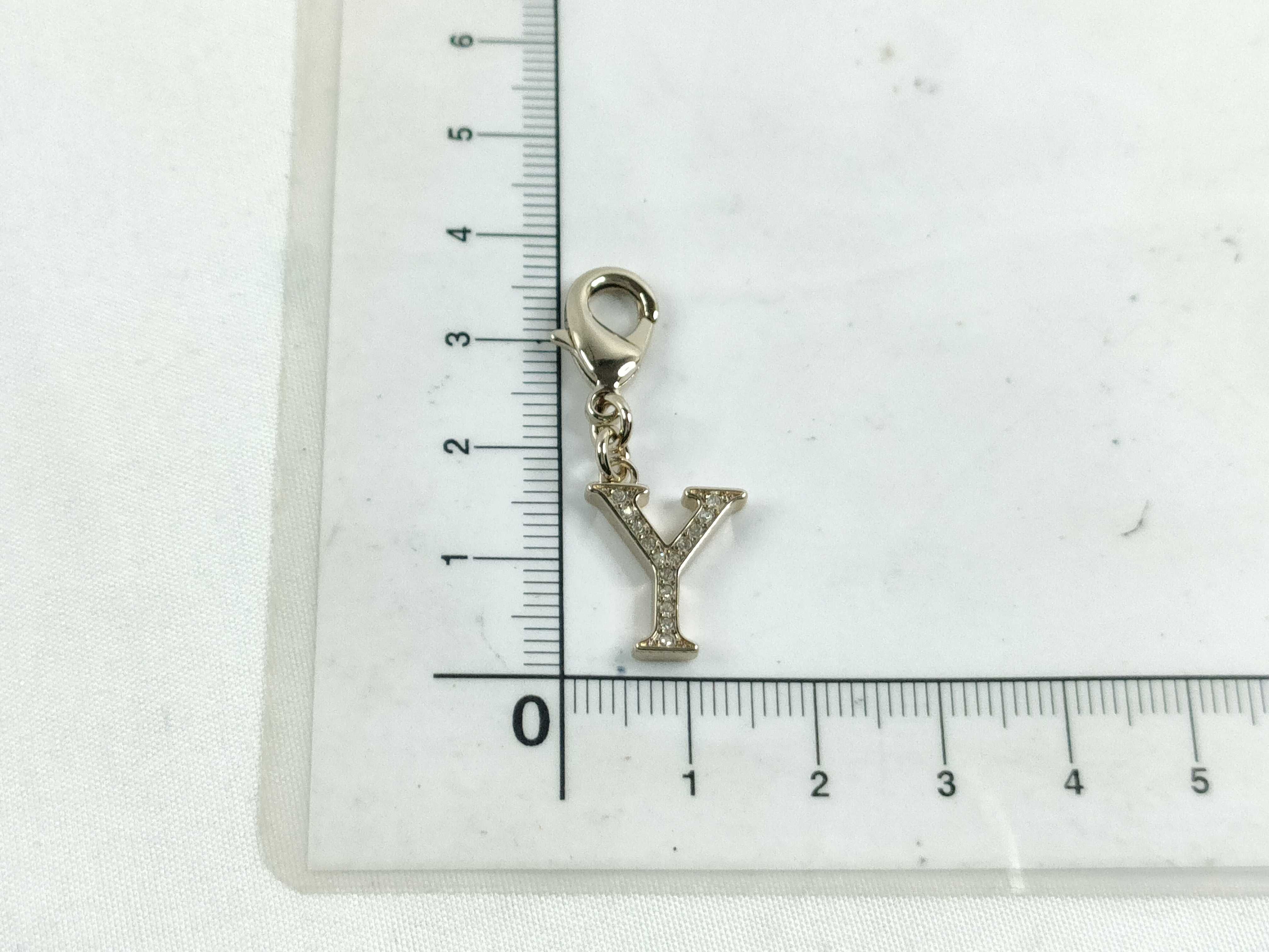 Charm Y with Tag and Dust Bag — view 7