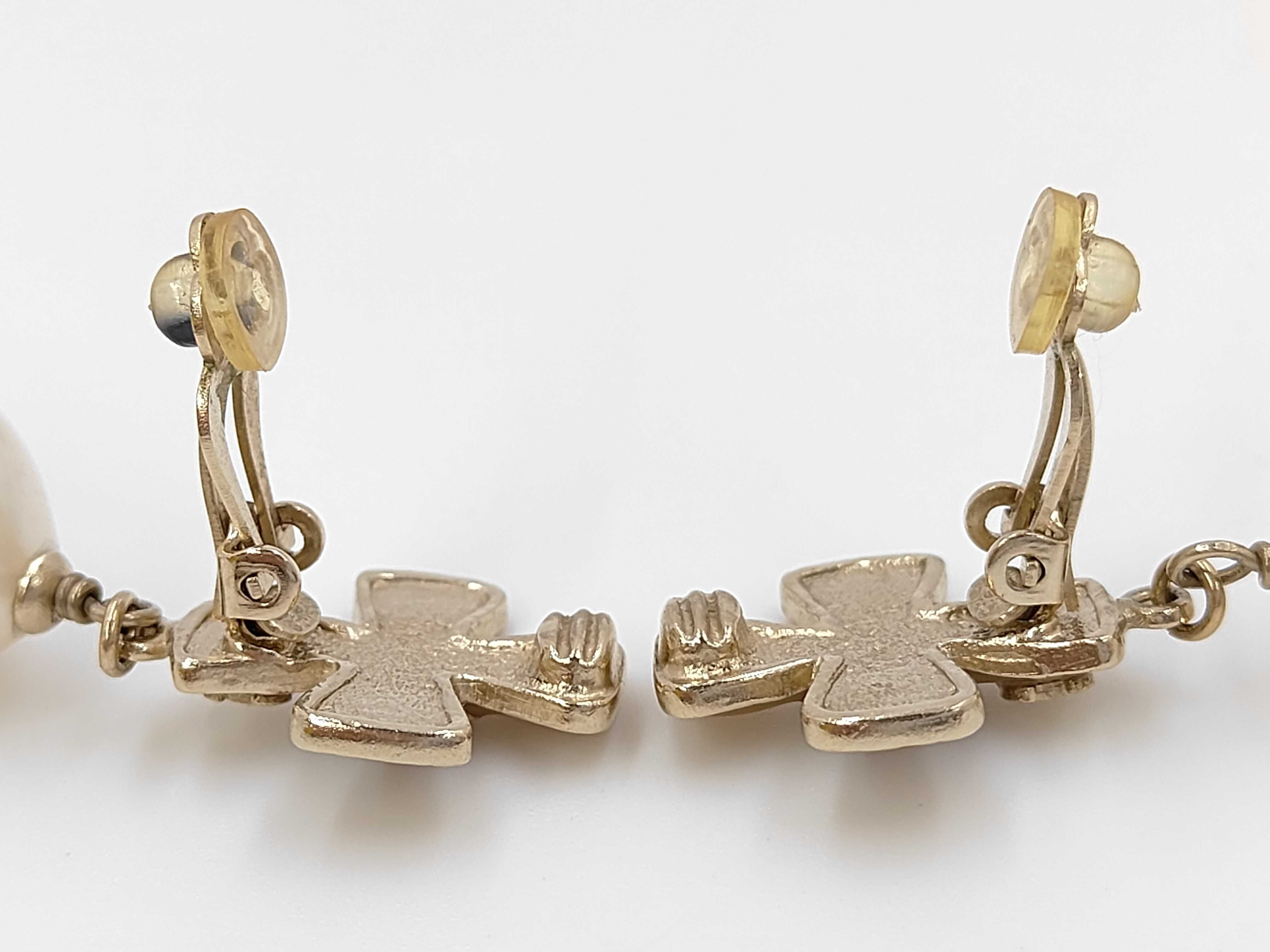 Earrings, Colored Stone, Pearl, Coco Mark, 08P Earrings — view 4