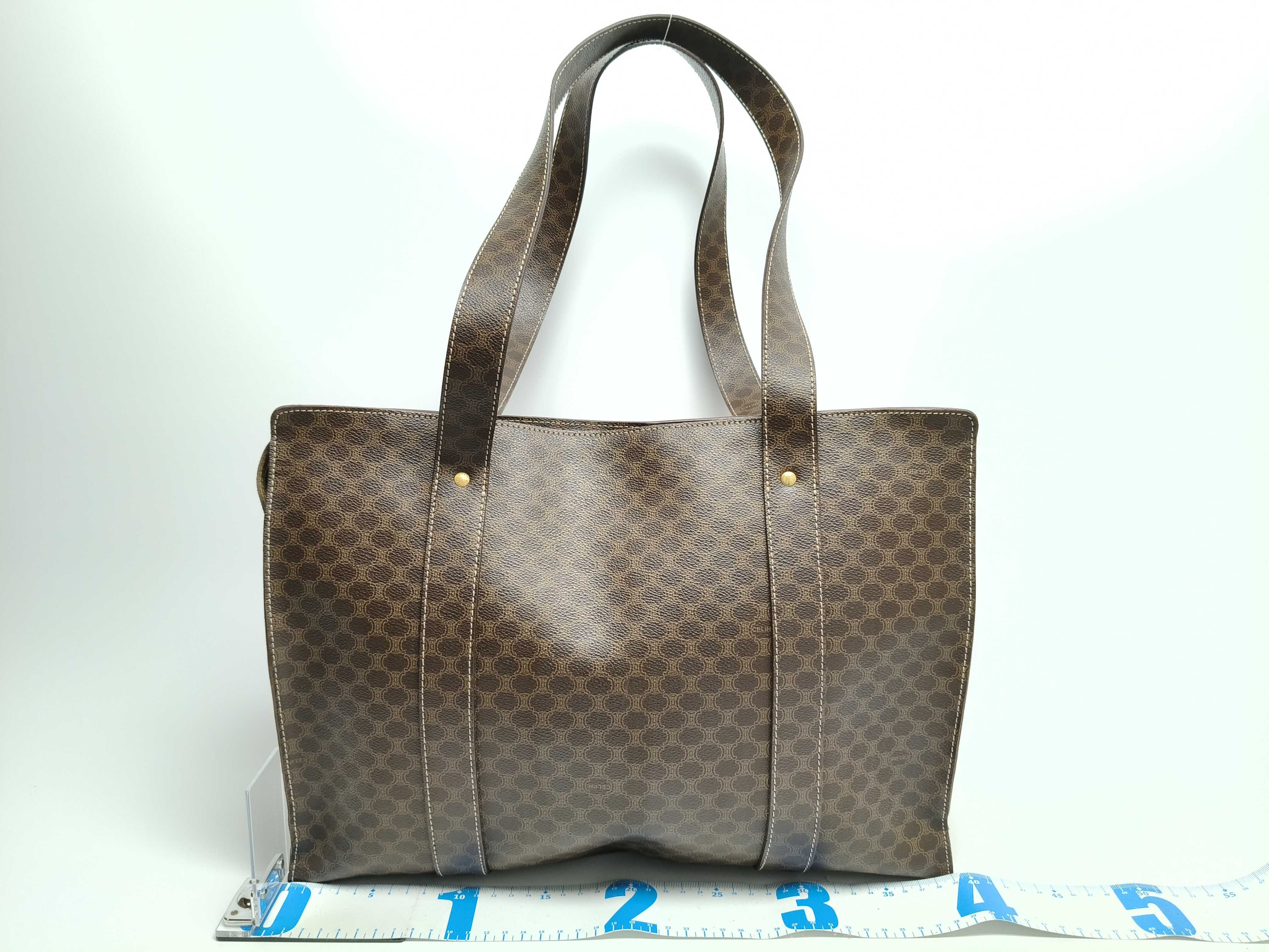 Macadam Tote Bag, Brown, W40cm — view 2