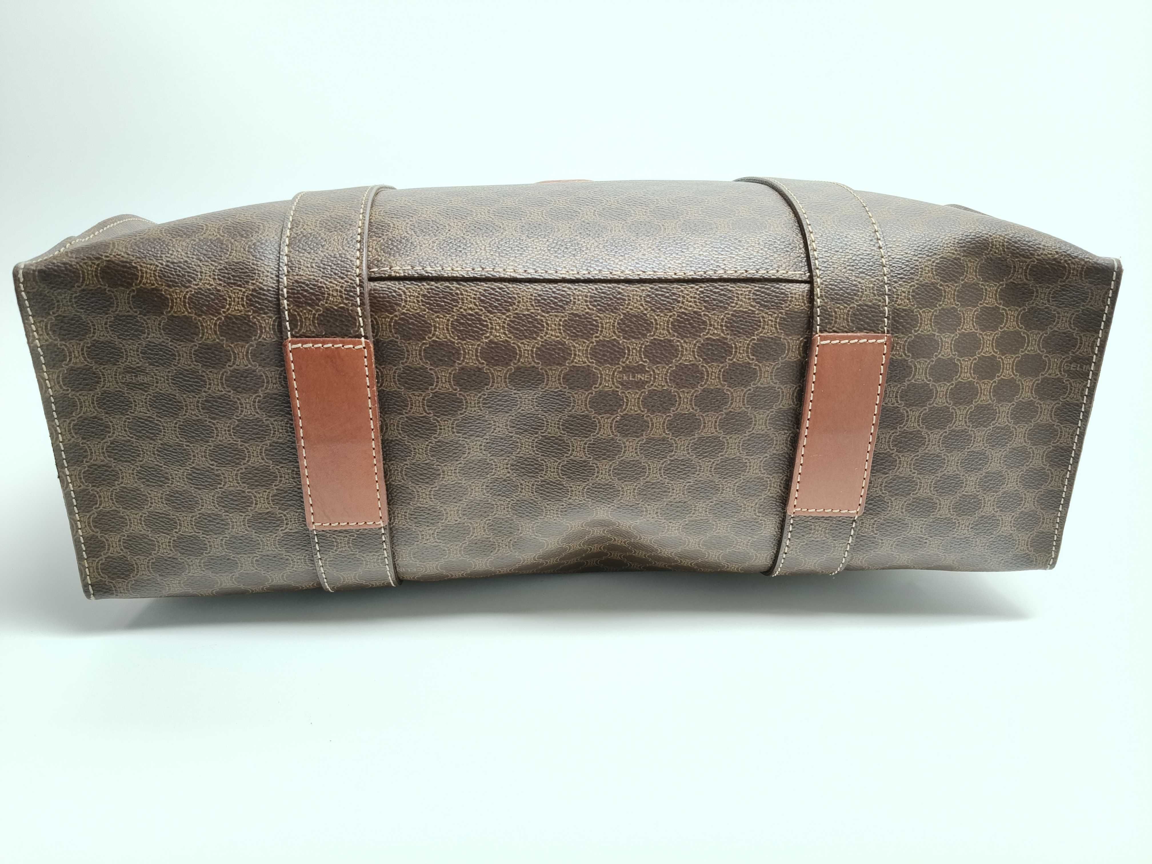Macadam Tote Bag, Brown, W40cm — view 8