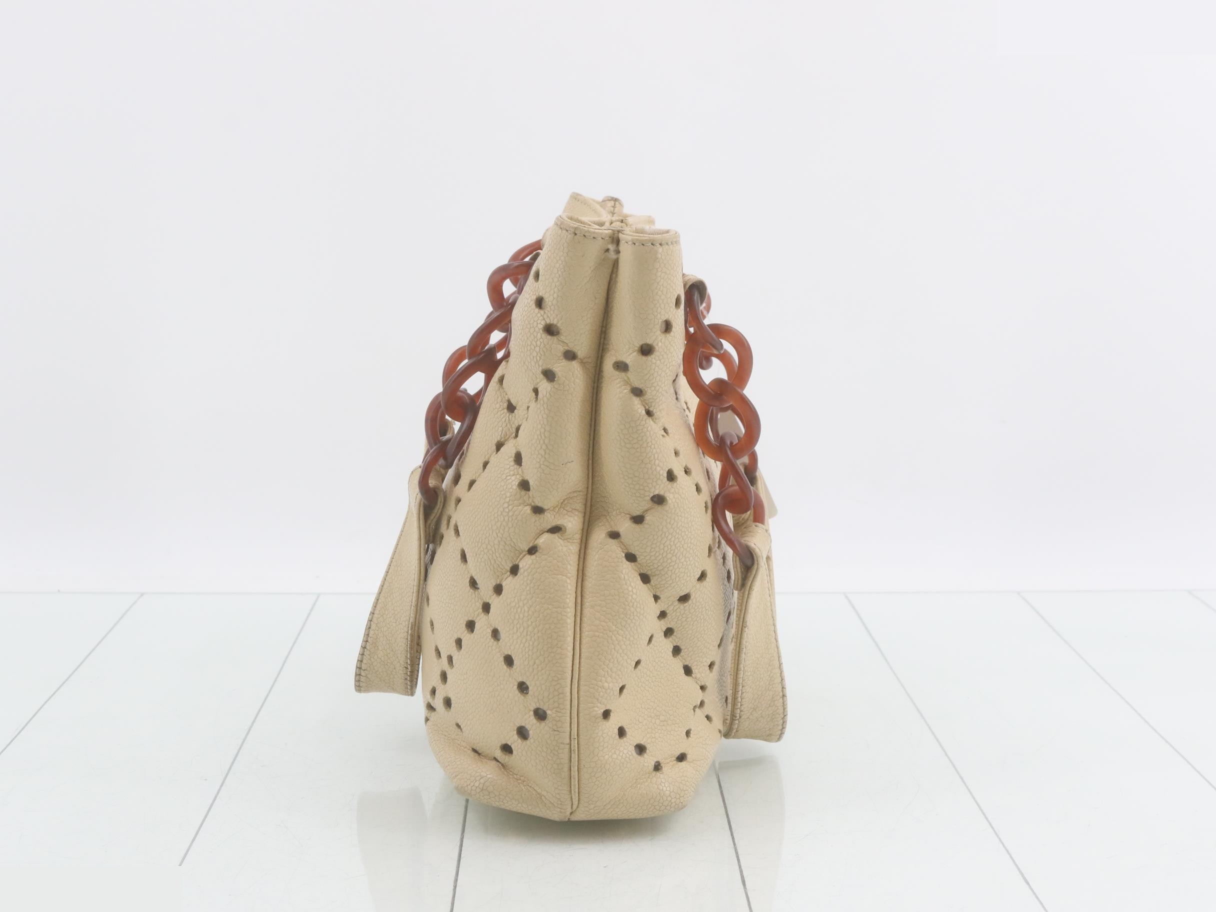 Caviar tortoiseshell handbag, item number 8. — view 3