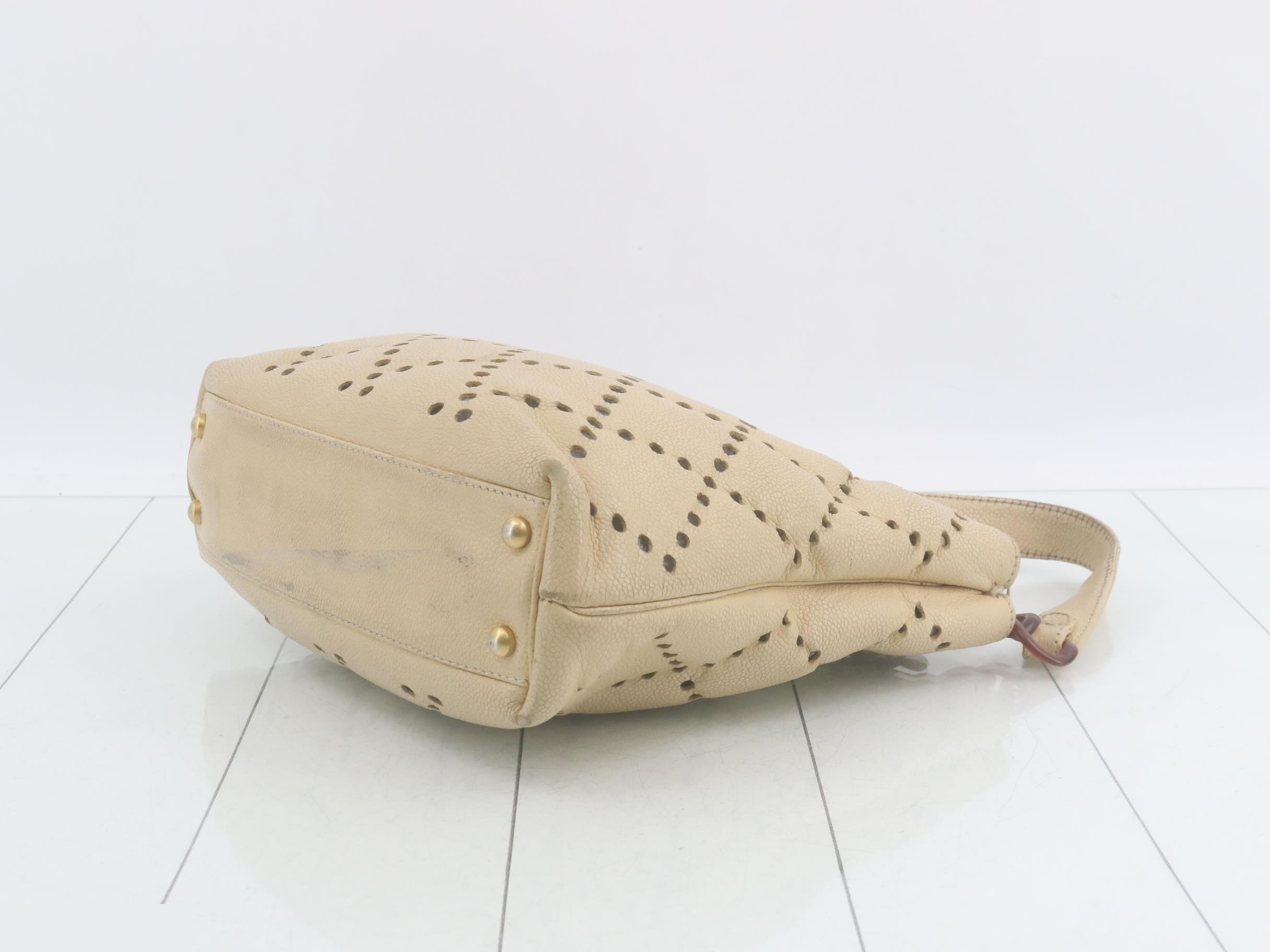 Caviar tortoiseshell handbag, item number 8. — view 6