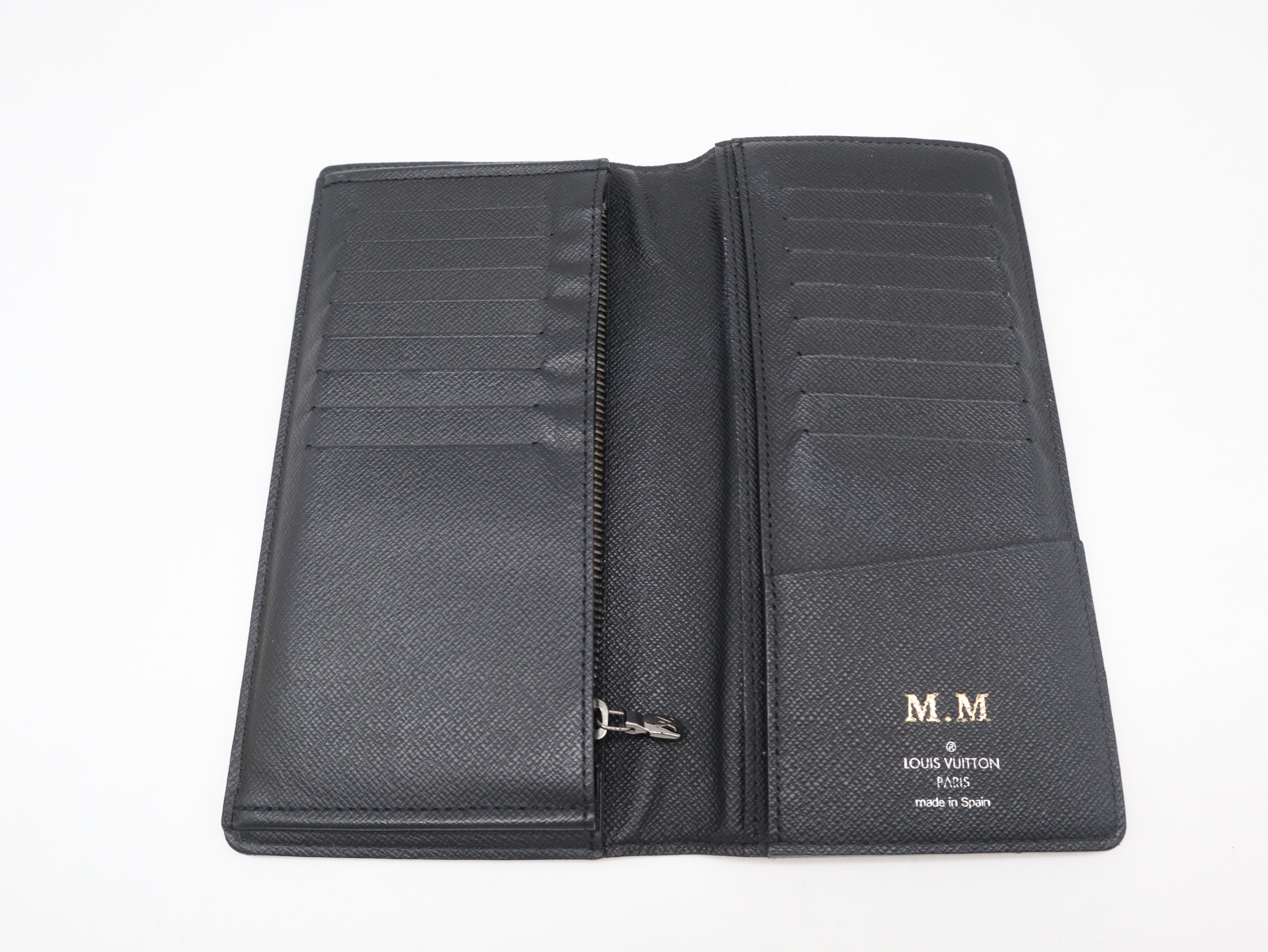 M61697 Monogram Eclipse Portefeuille Brazza Wallet with Box and Dust Bag — view 9