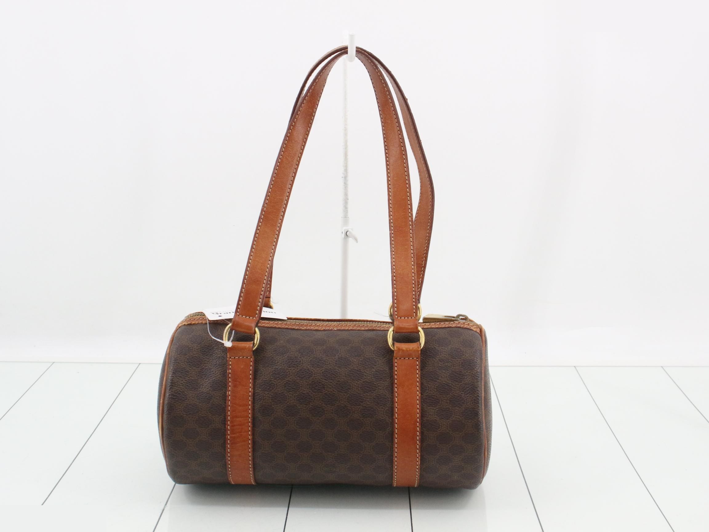 Macadam handbag, cylindrical shape — view 2