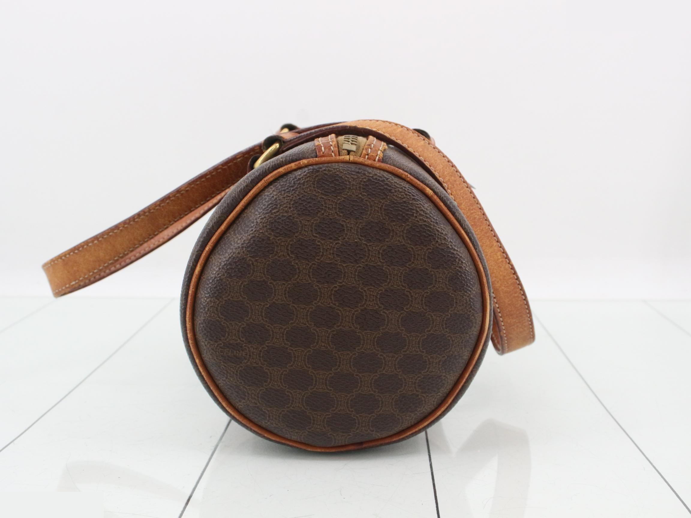 Macadam handbag, cylindrical shape — view 3