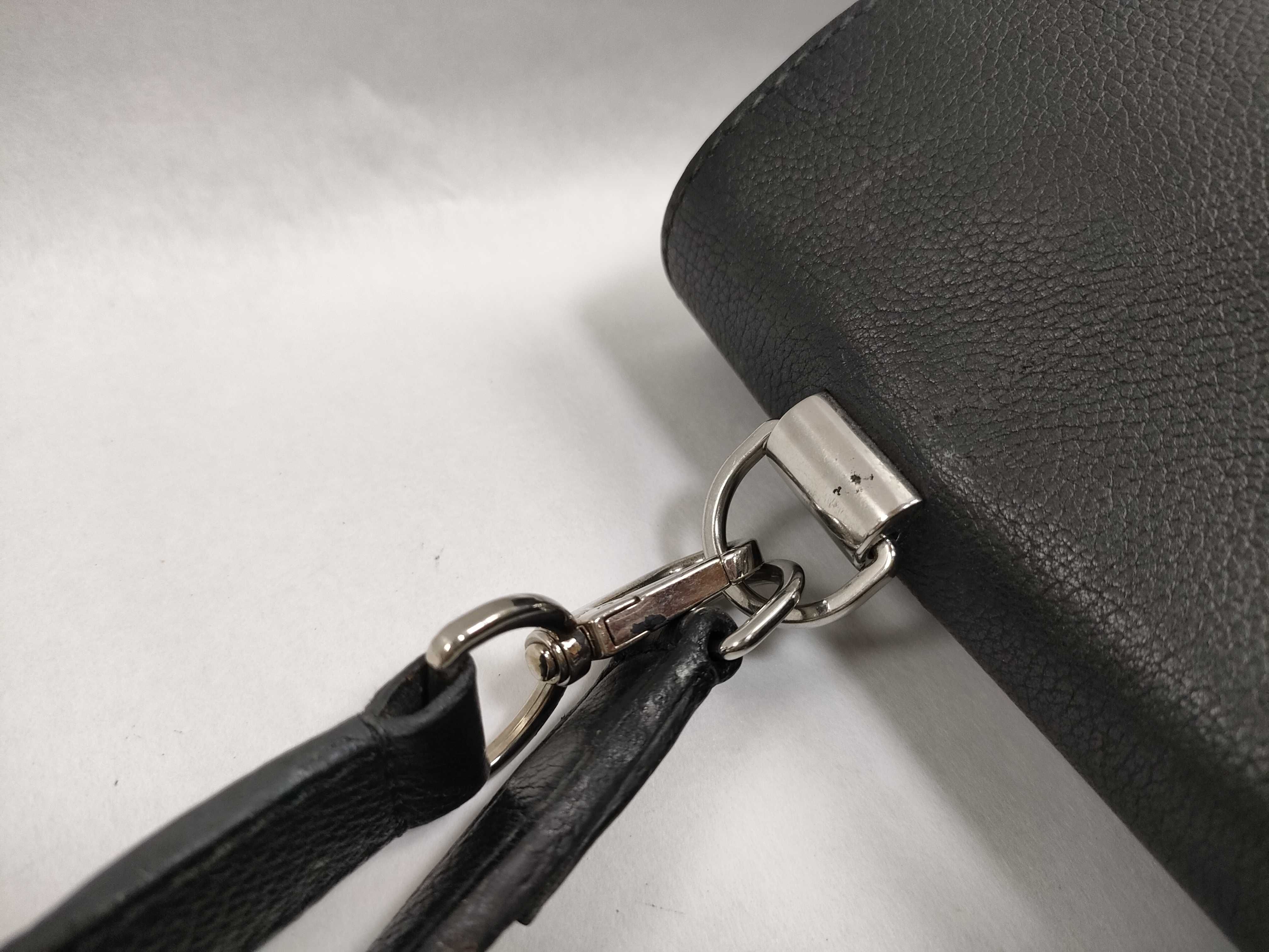 PH- Black Lockme II Leather Shoulder Bag (Handbag) — view 6