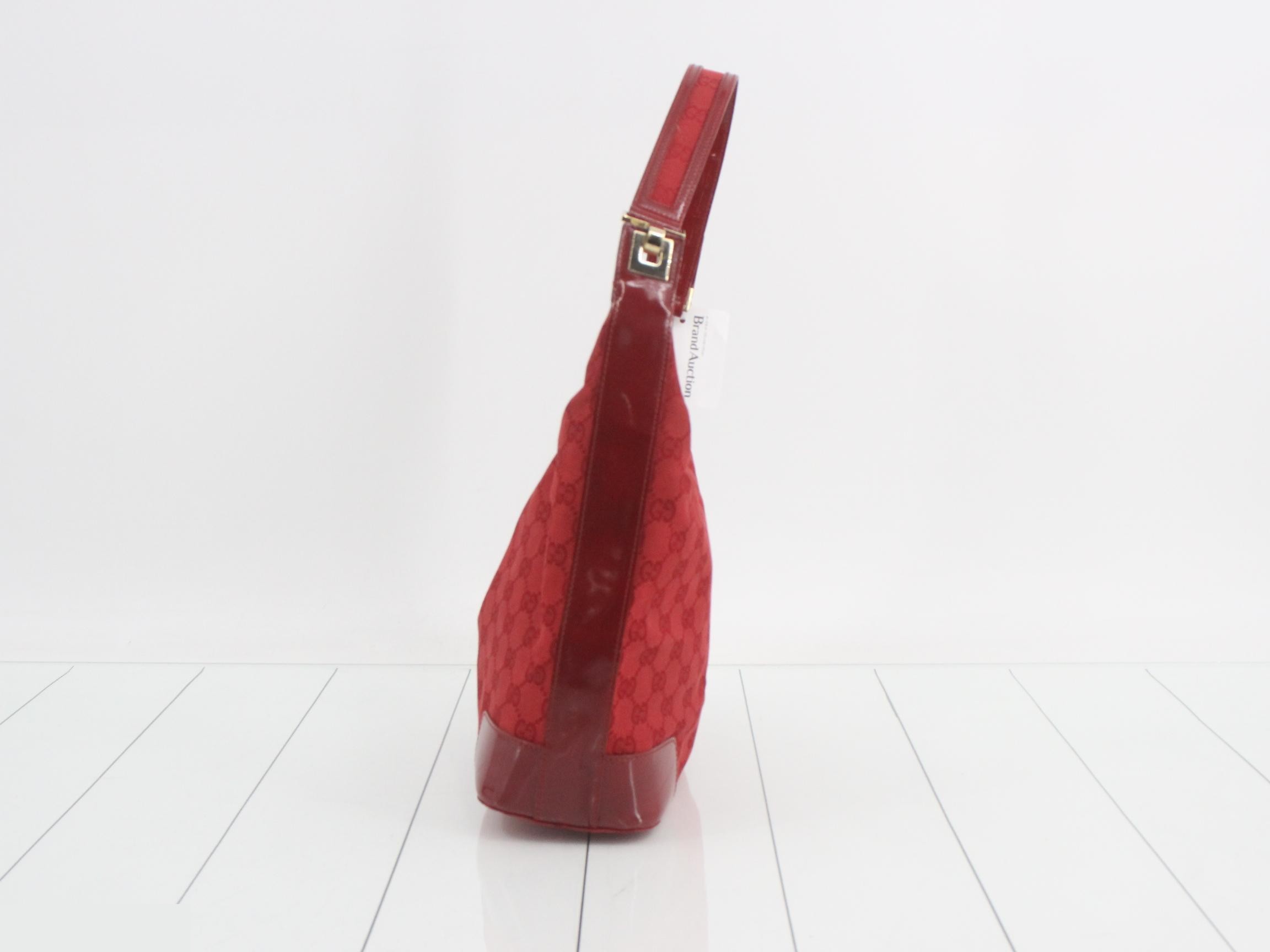 GG Canvas Leather One-Shoulder Bag (Shoulder Bag) — view 3