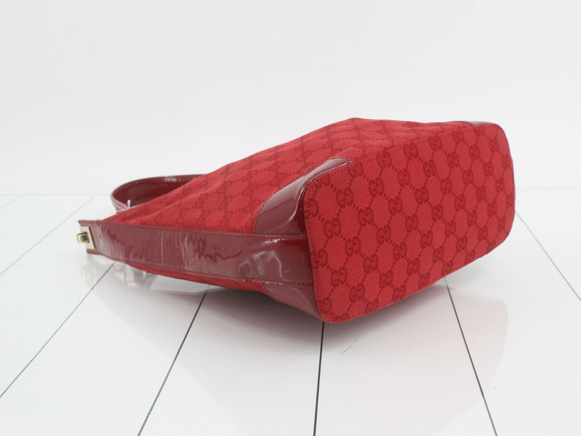 GG Canvas Leather One-Shoulder Bag (Shoulder Bag) — view 5