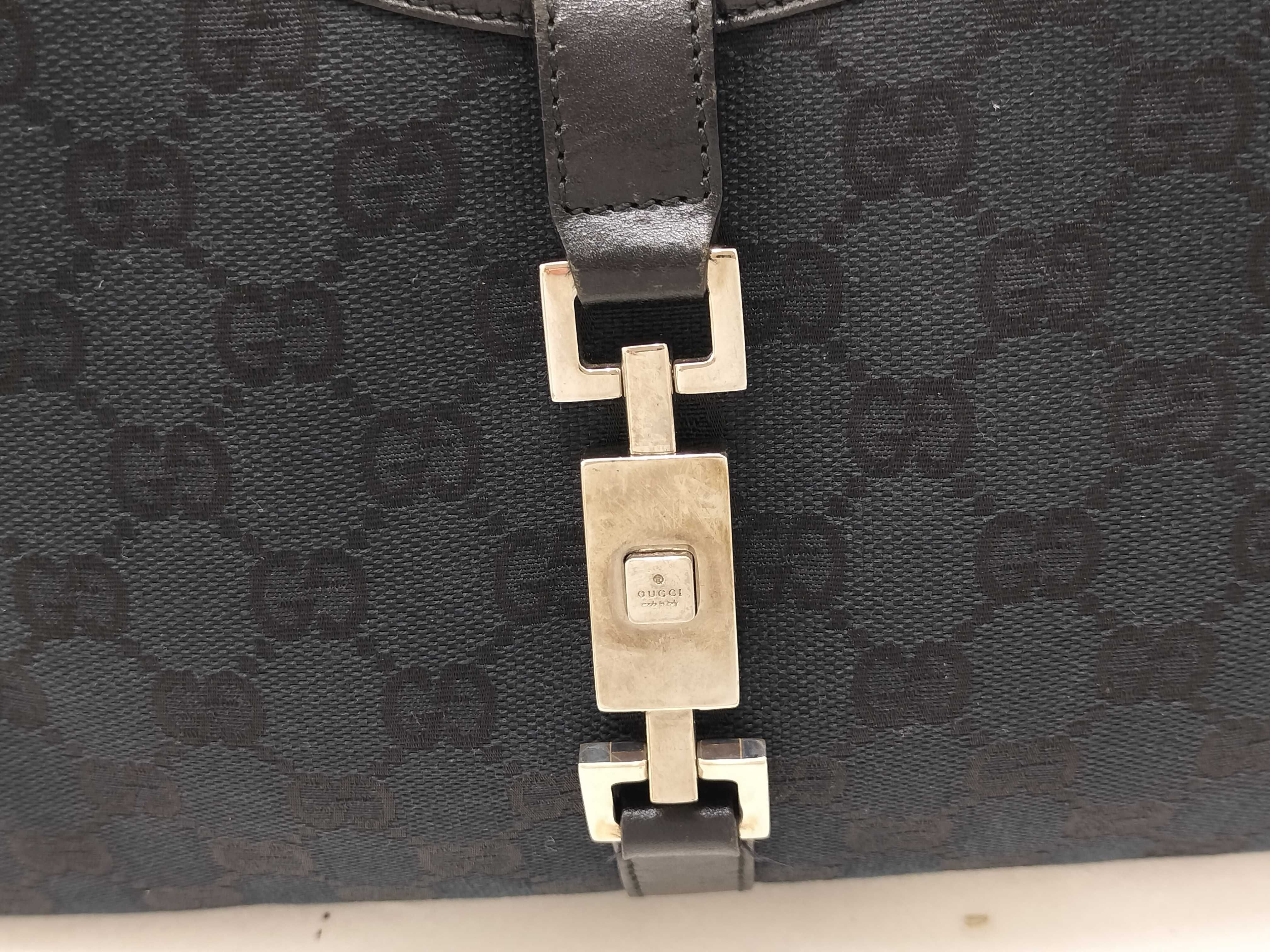 Jackie GG Canvas Shoulder Bag/Handbag — view 10