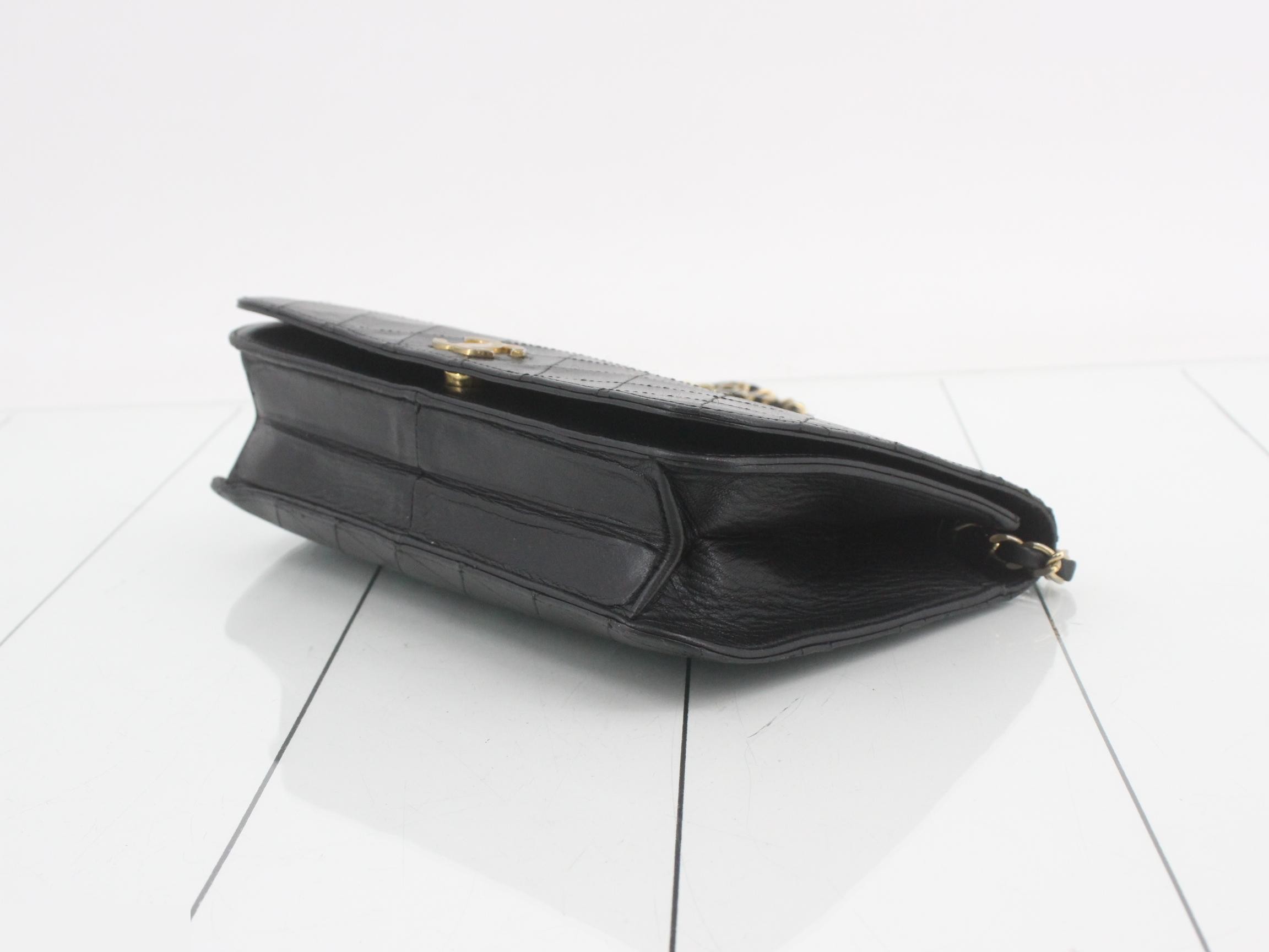 Lambskin Chain Shoulder Bag — view 6