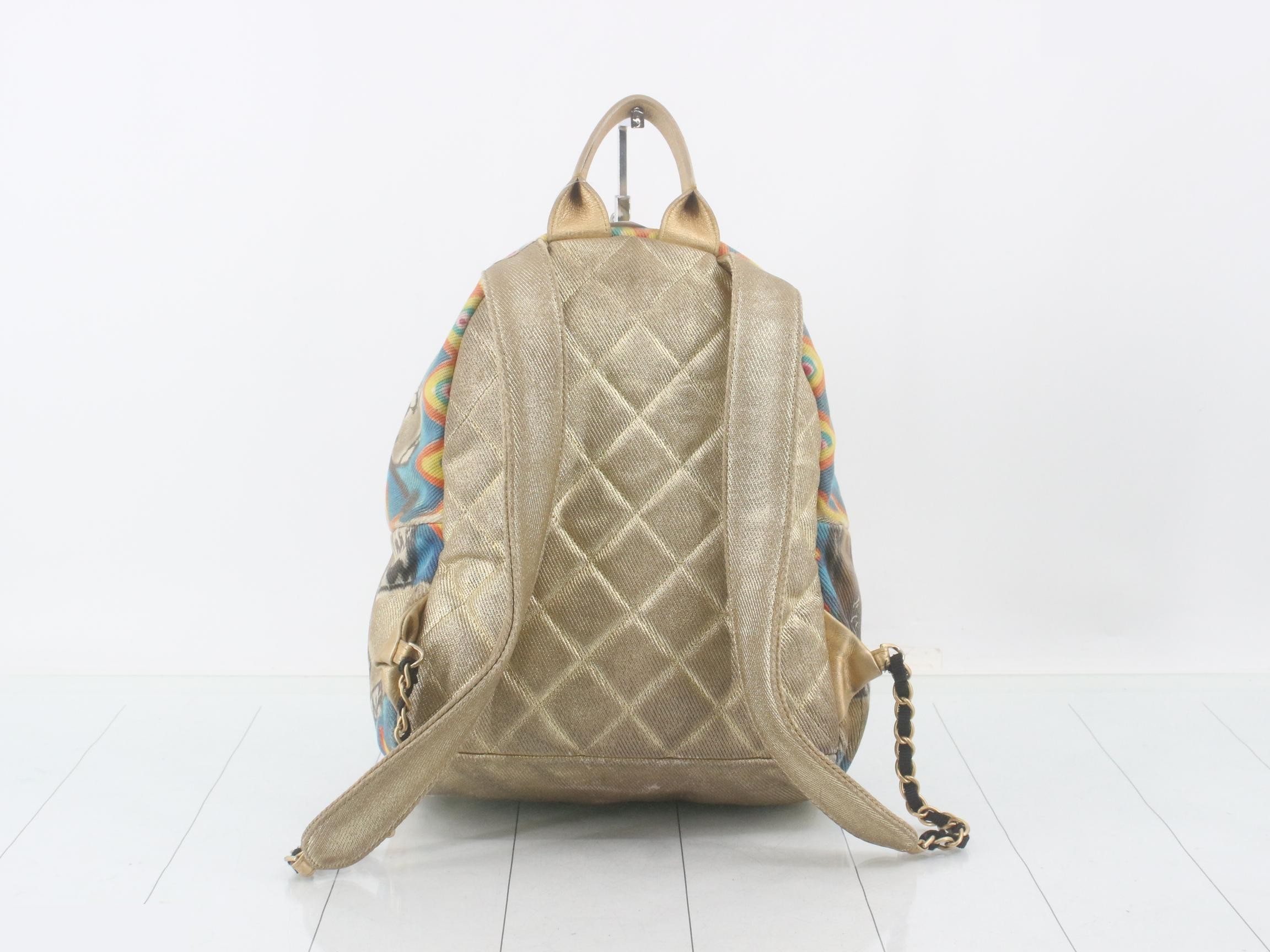 Graffiti Backpack, Coated Canvas — view 2