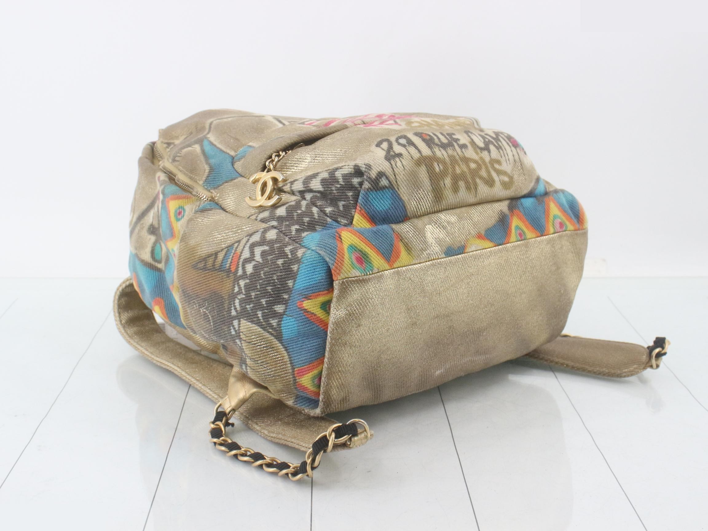 Graffiti Backpack, Coated Canvas — view 5