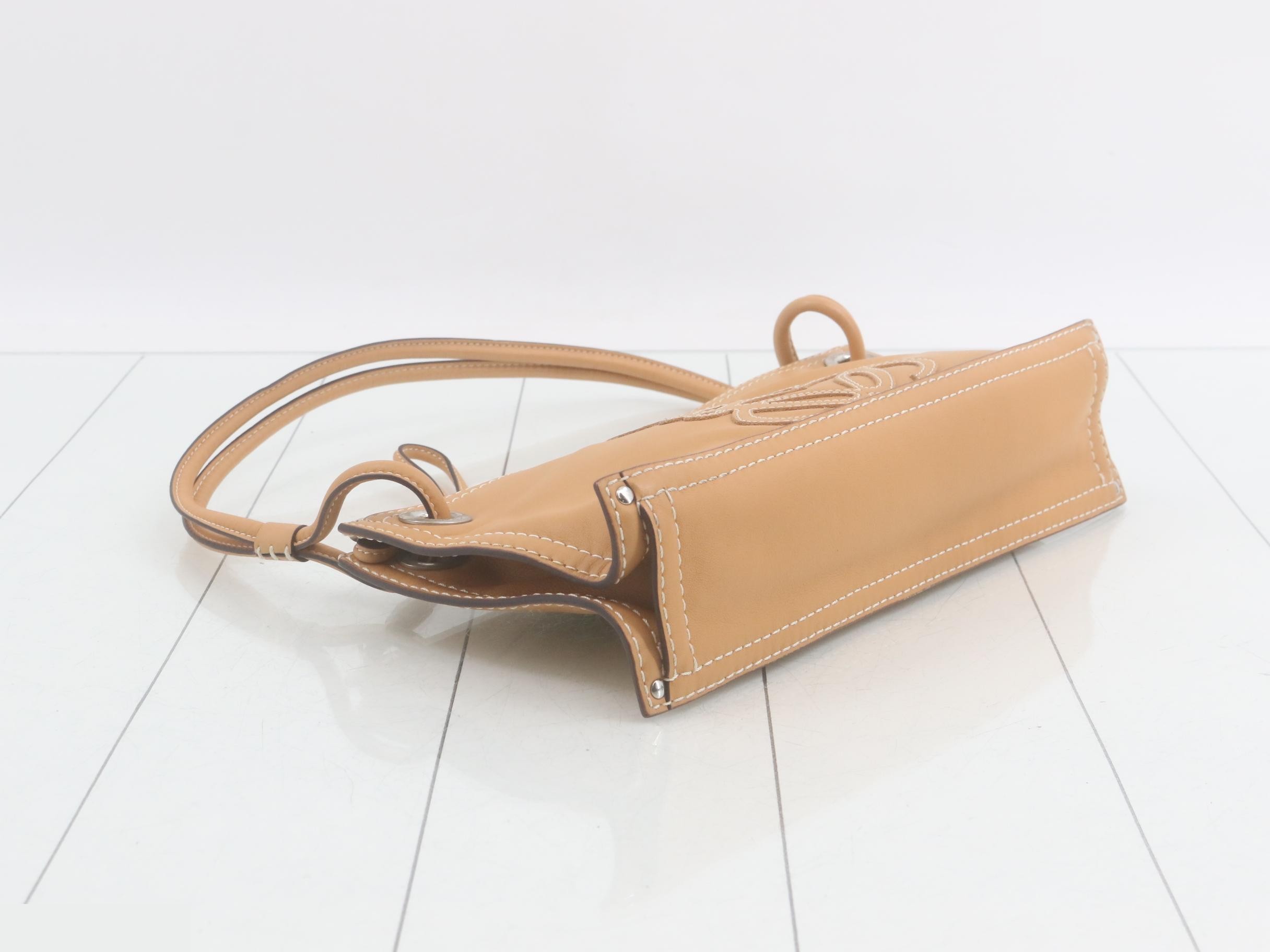 Shopper Anagram Shoulder Bag — view 5