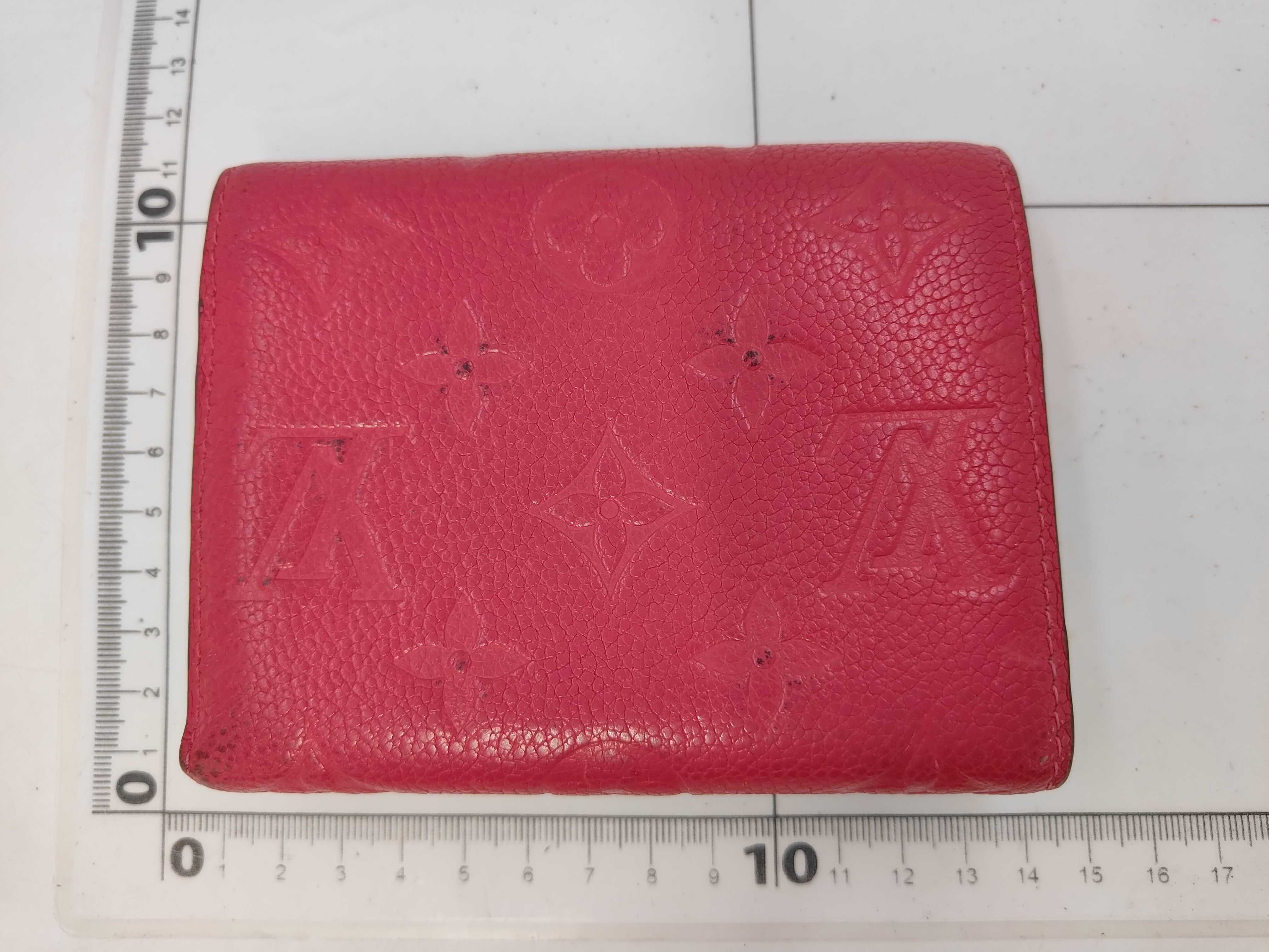Monogram Empreinte Louis Vuitton Wallet Pink — view 2