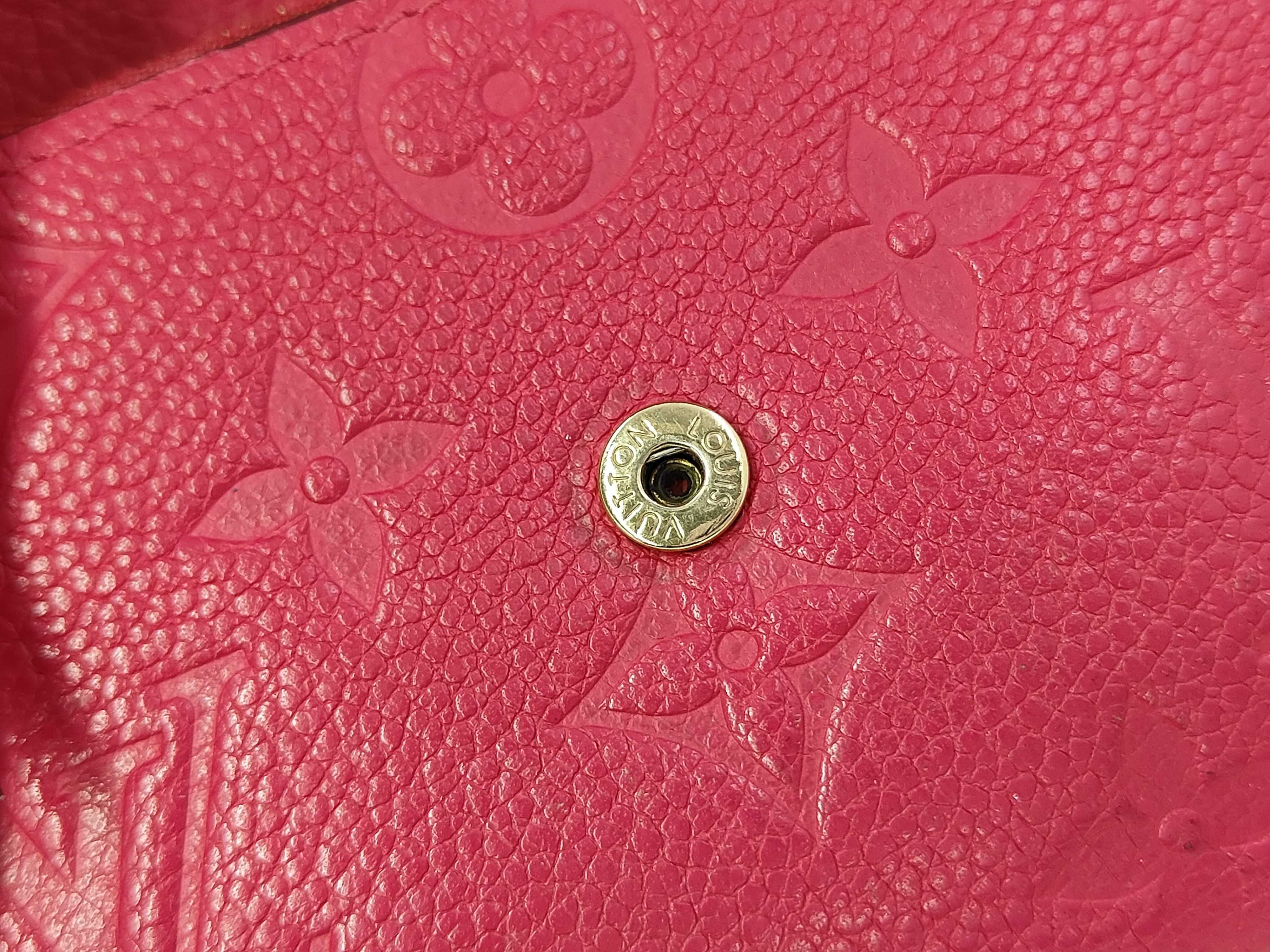 Monogram Empreinte Louis Vuitton Wallet Pink — view 4