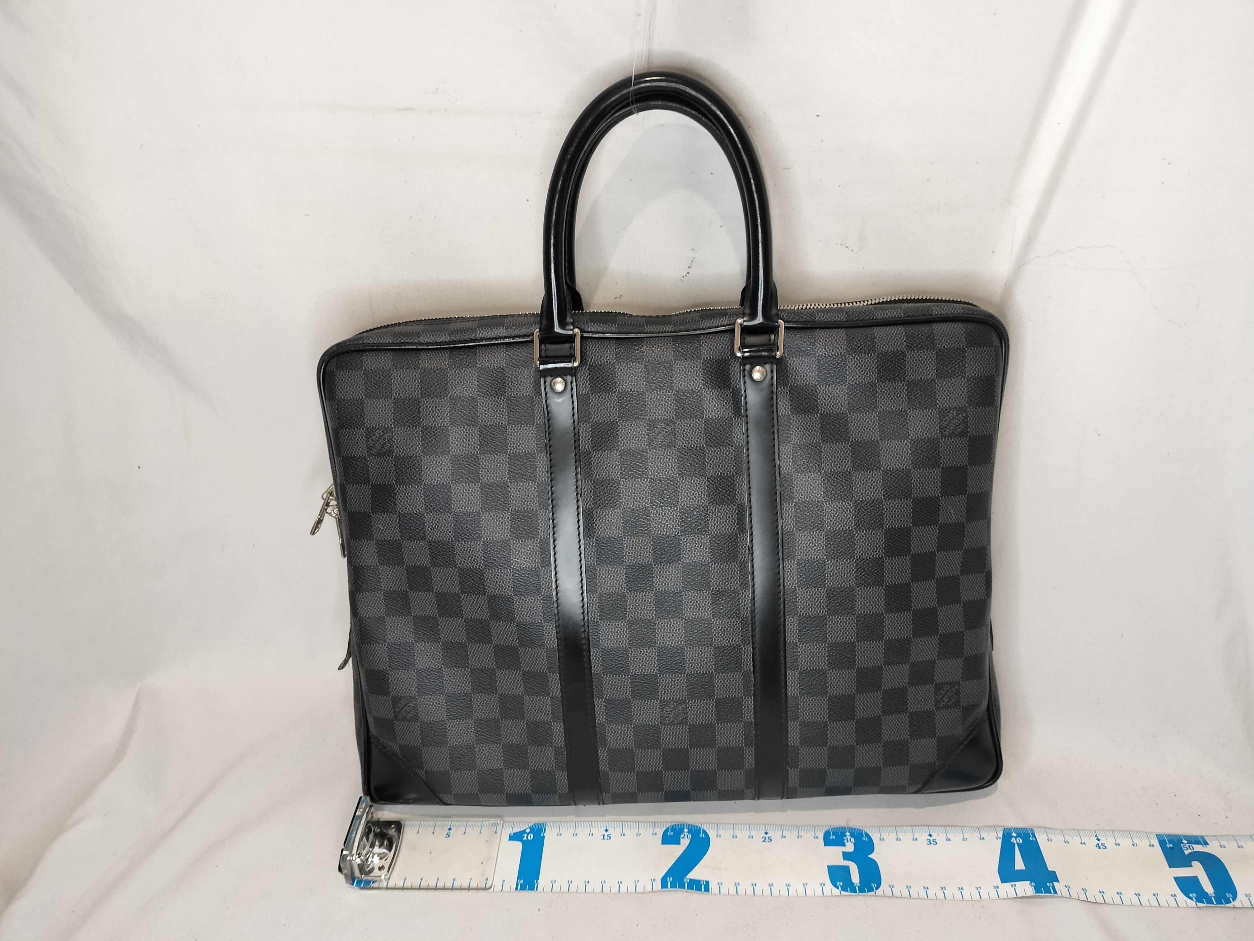 Damier Graphite Port Document Voyage N41125 TR1103 Business Bag — view 2