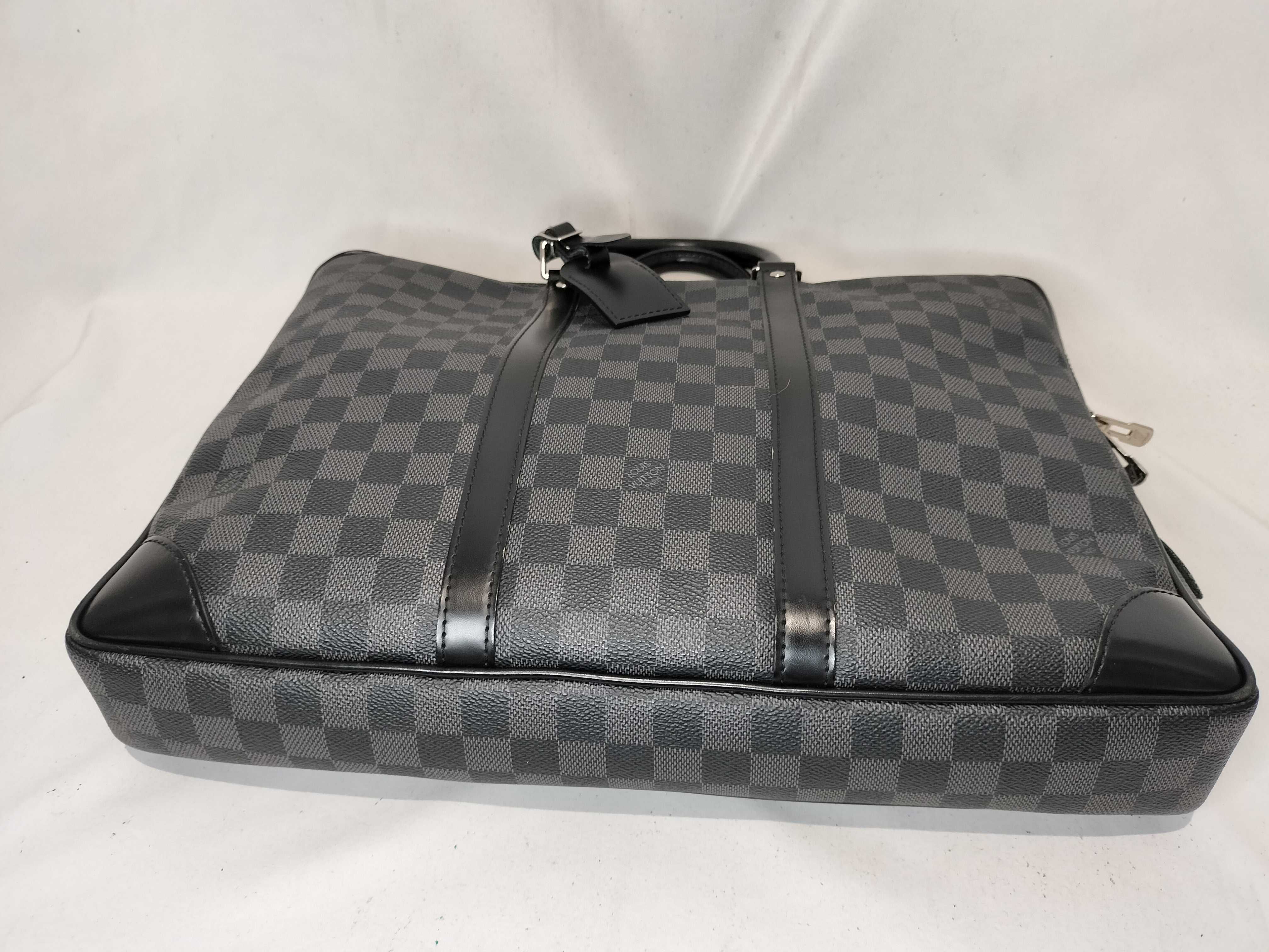 Damier Graphite Port Document Voyage N41125 TR1103 Business Bag — view 7