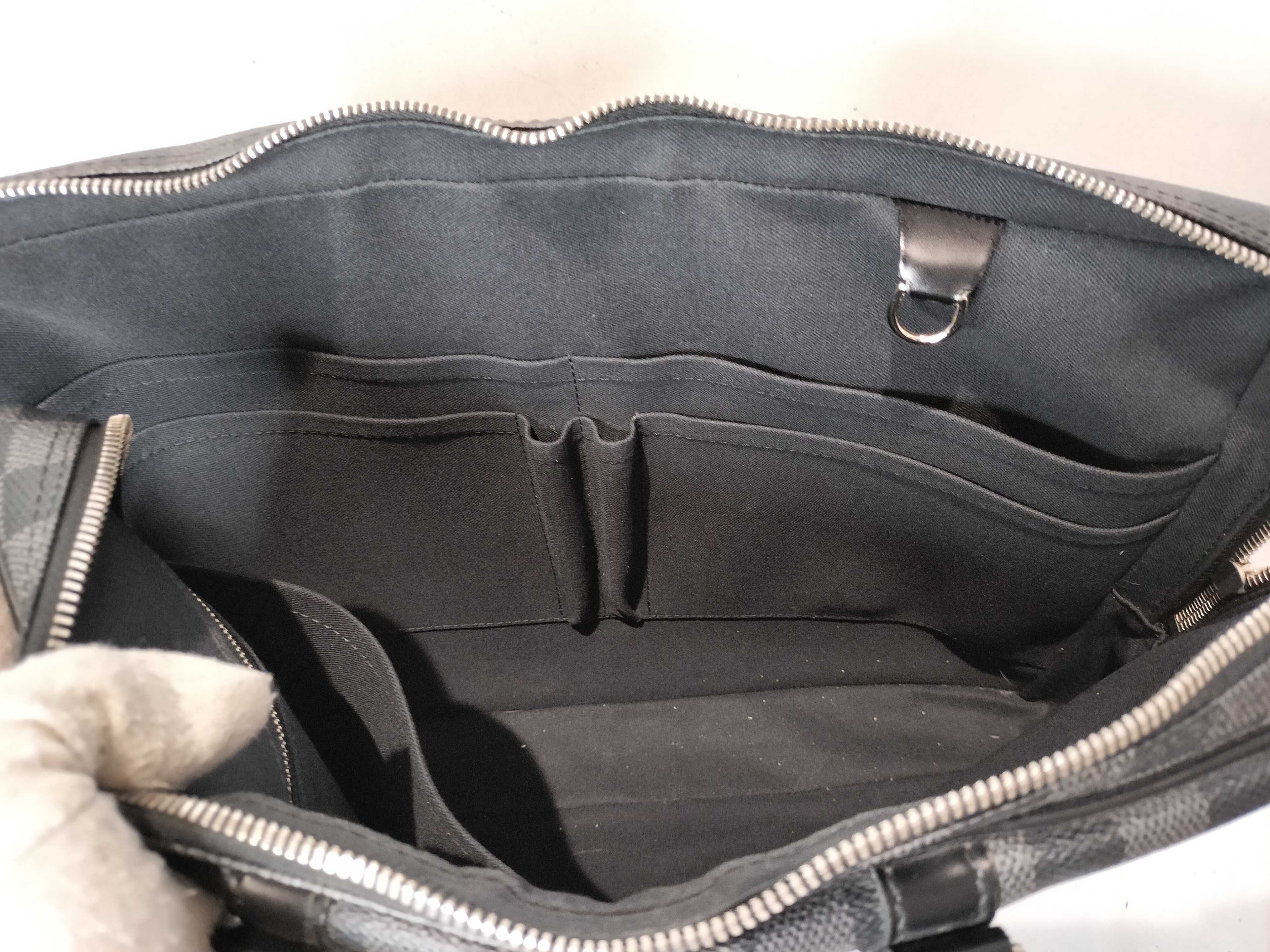 Damier Graphite Port Document Voyage N41125 TR1103 Business Bag — view 9