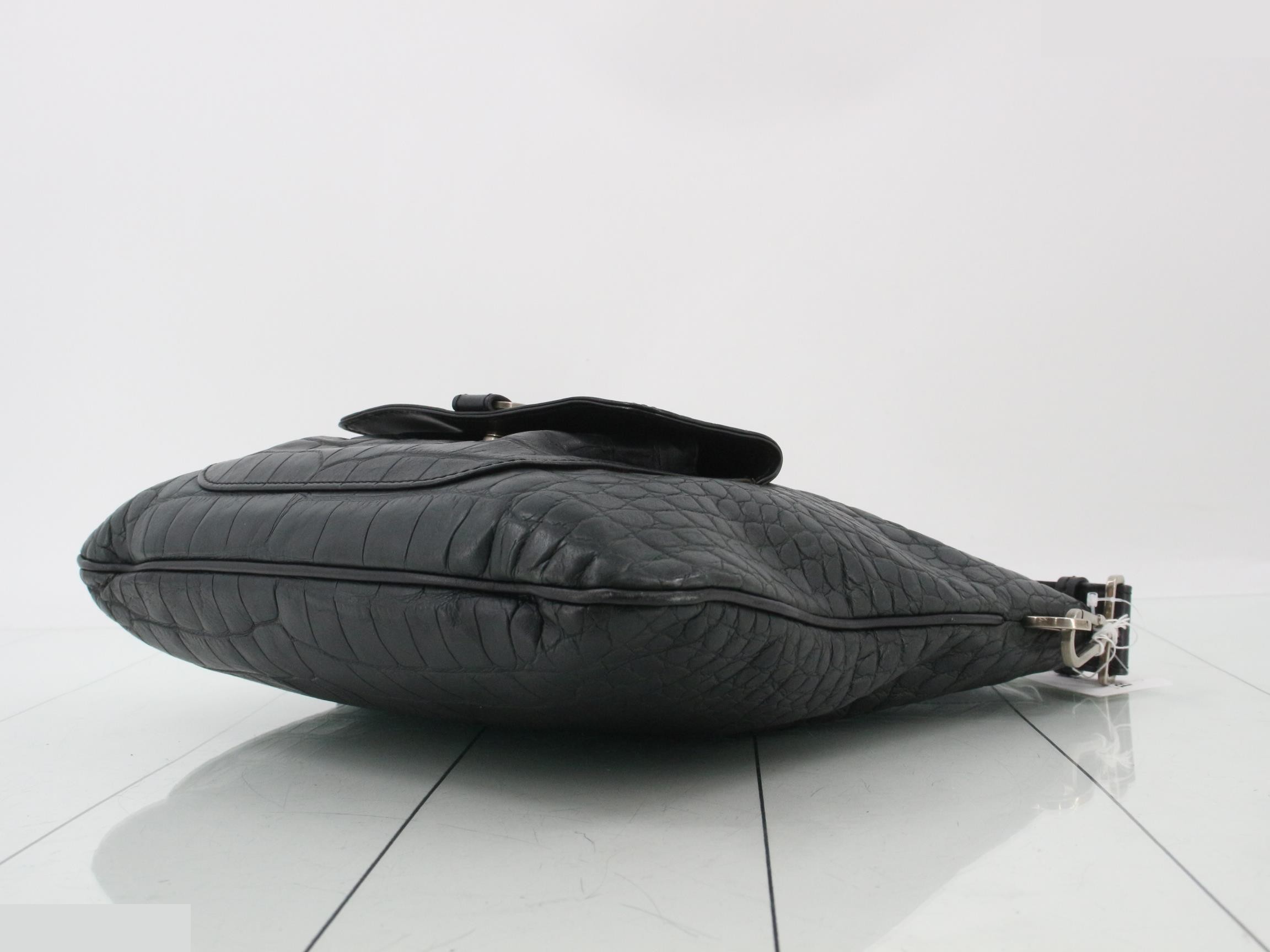 Embossed shoulder bag — view 6