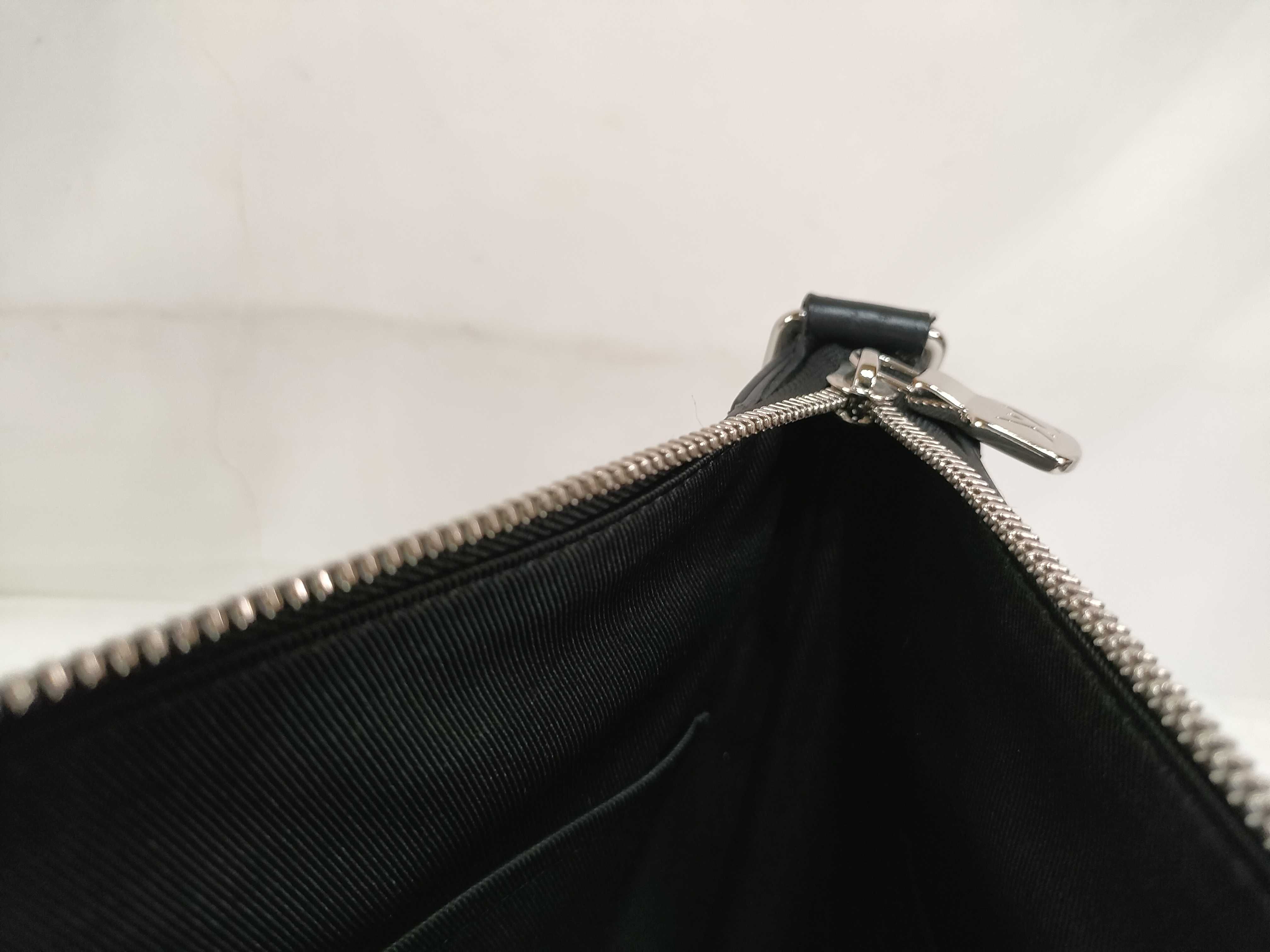 Damier Graphite Mick PM NM N40003 CA1149 Black Shoulder Bag — view 13