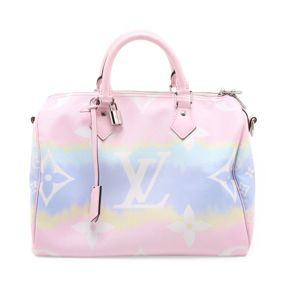 LV Escale Speedy Bandoulière 30 M45123 MB0290 Pink. — view 2