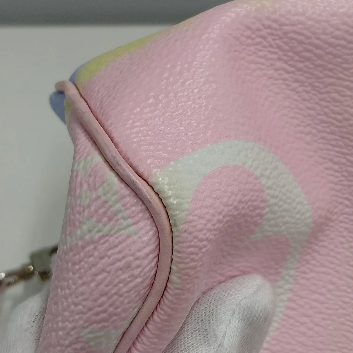 LV Escale Speedy Bandoulière 30 M45123 MB0290 Pink. — view 13