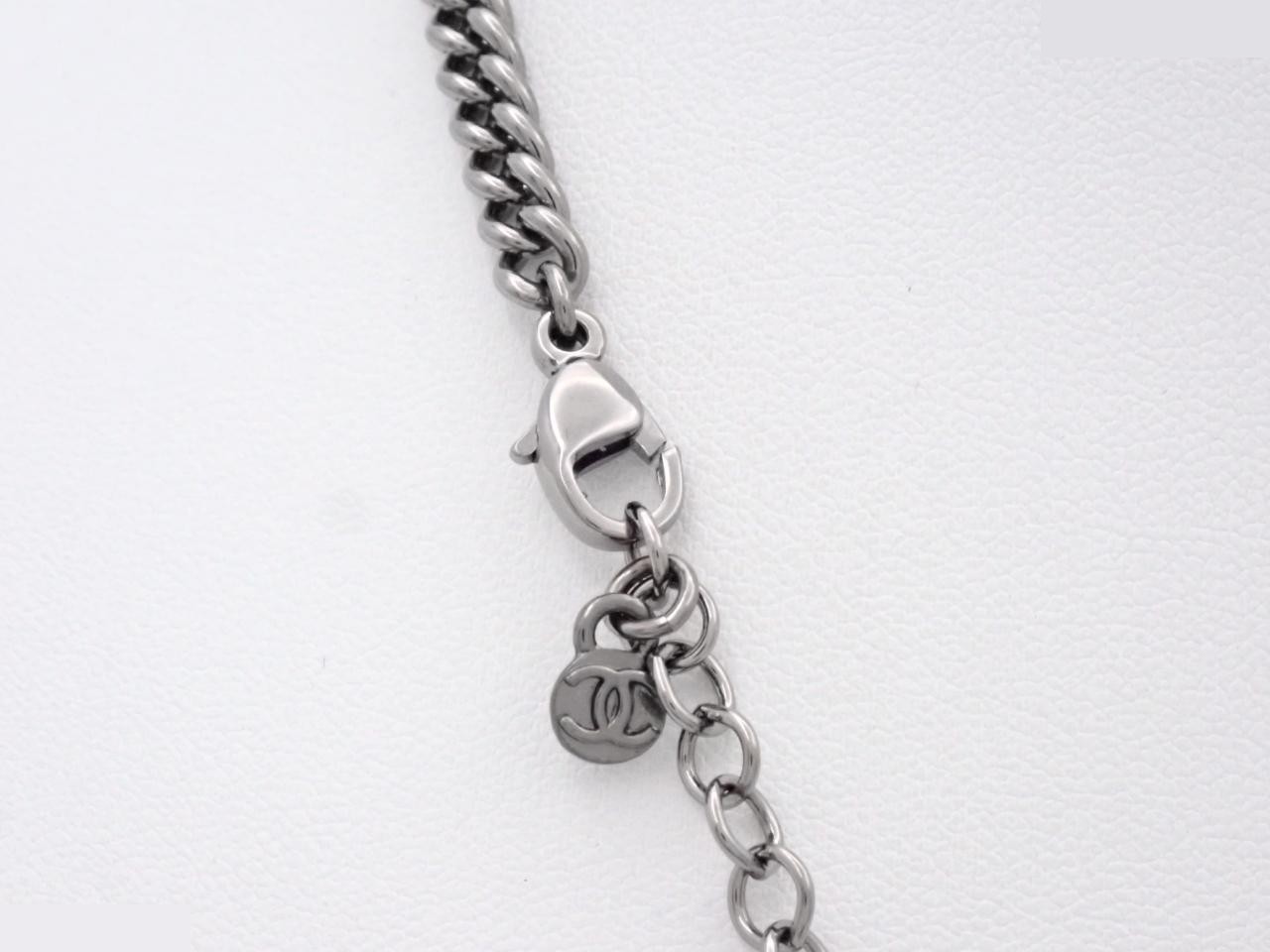 Coco Mark Silver Necklace, Chain approx. 48cm — view 2
