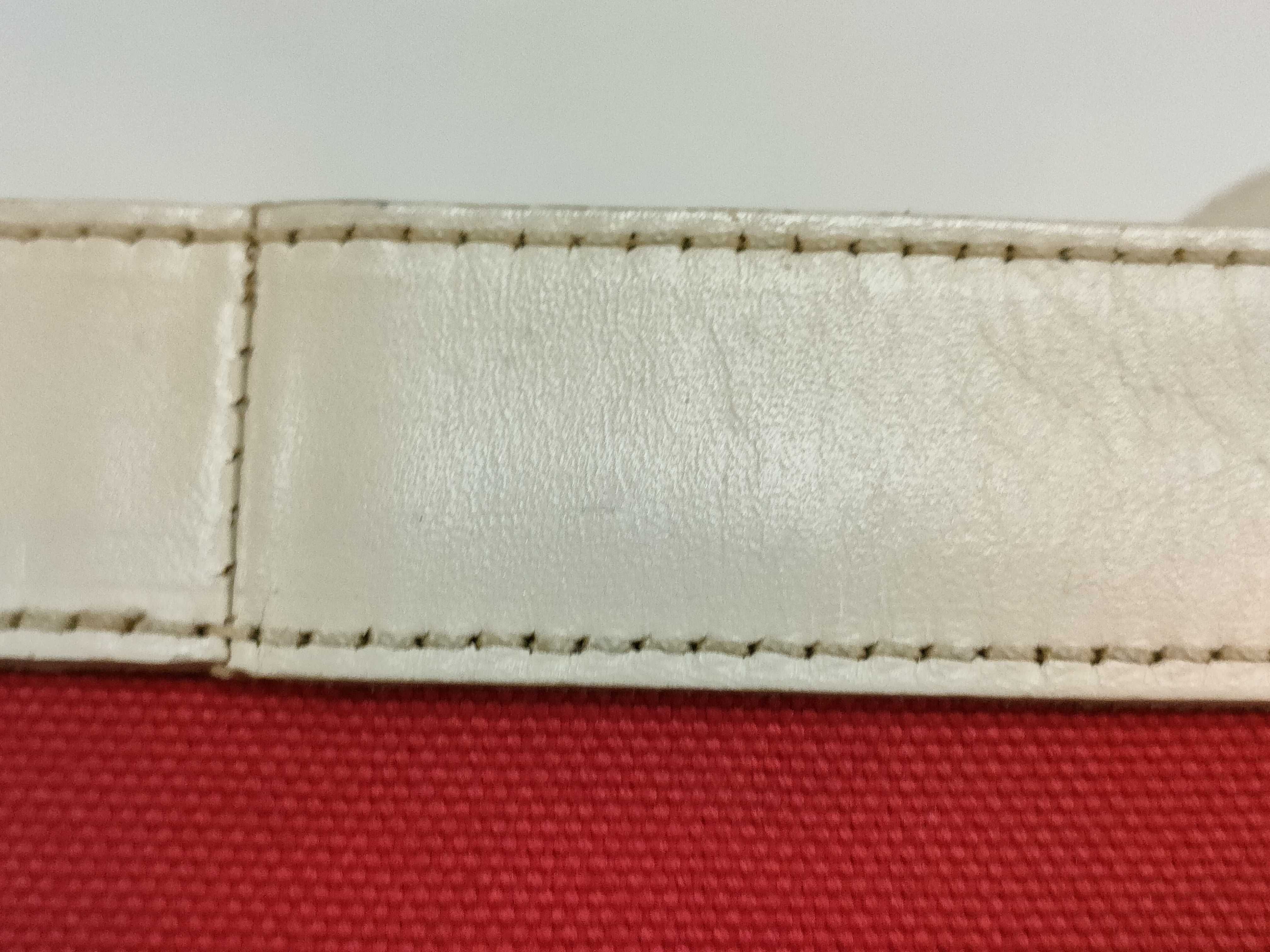 Canvas Shoulder Bag, Red — view 15