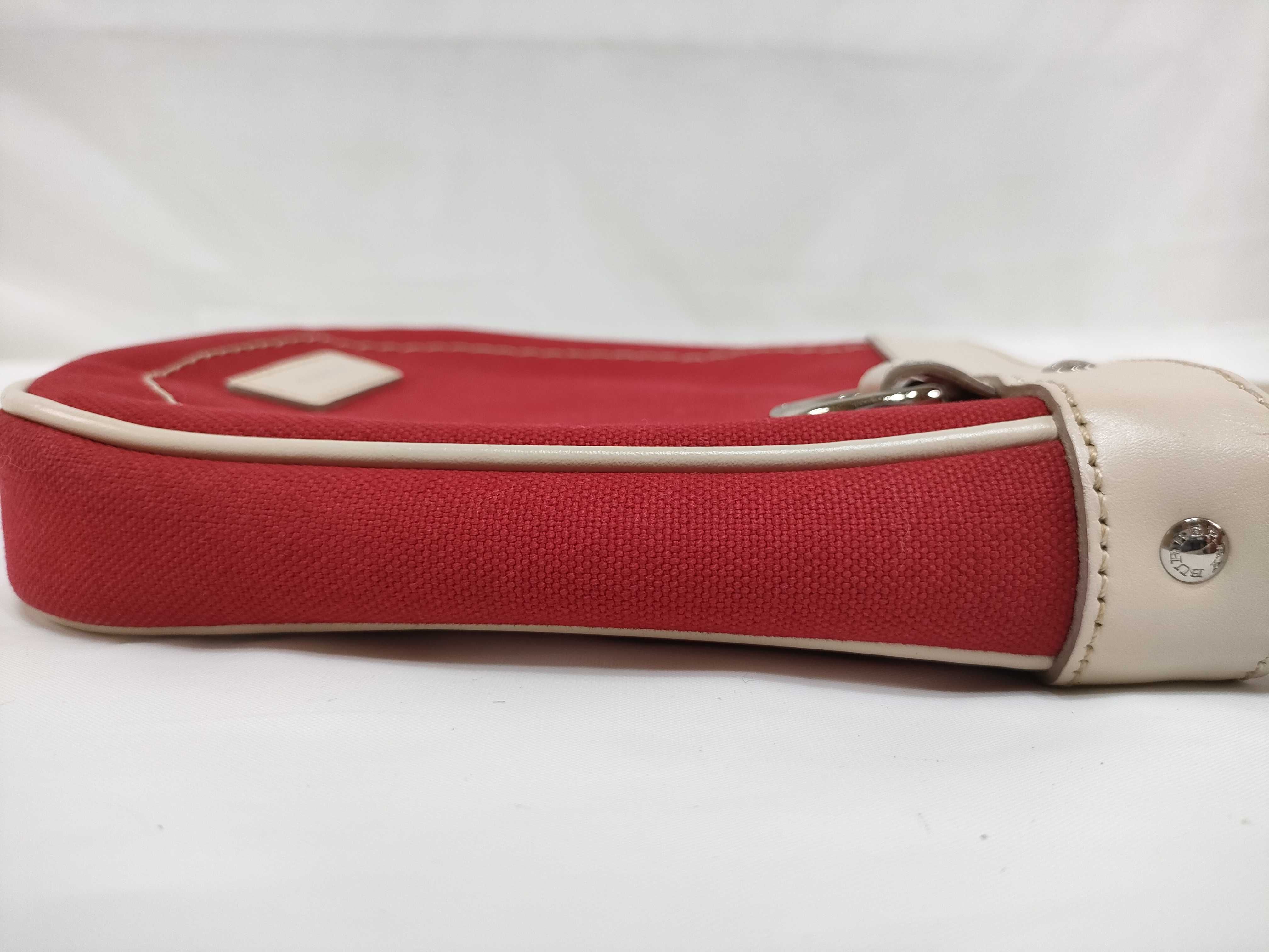 Canvas Shoulder Bag, Red — view 7