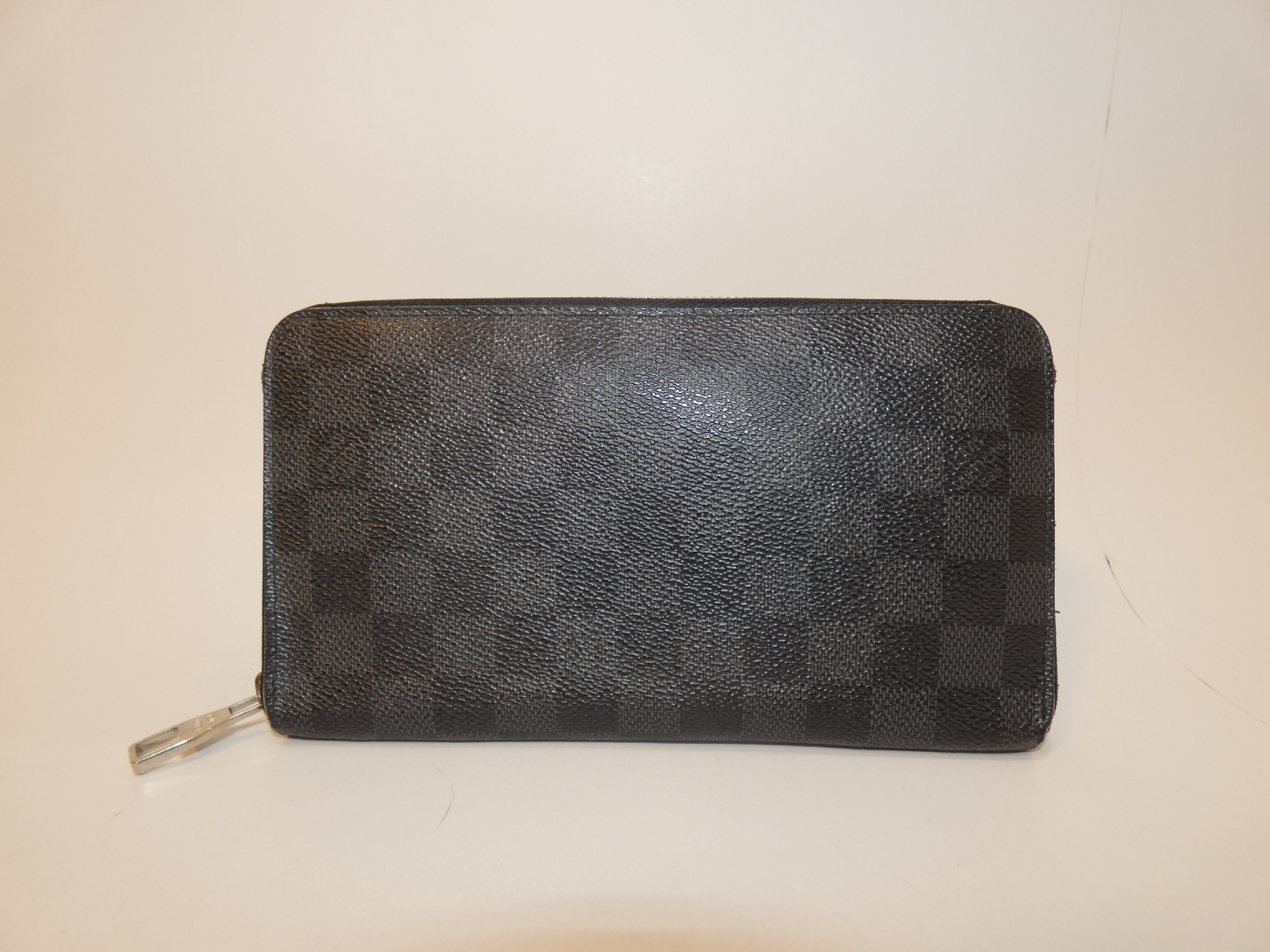 Damier Graphite Organizer Zippy Long Wallet — view 2