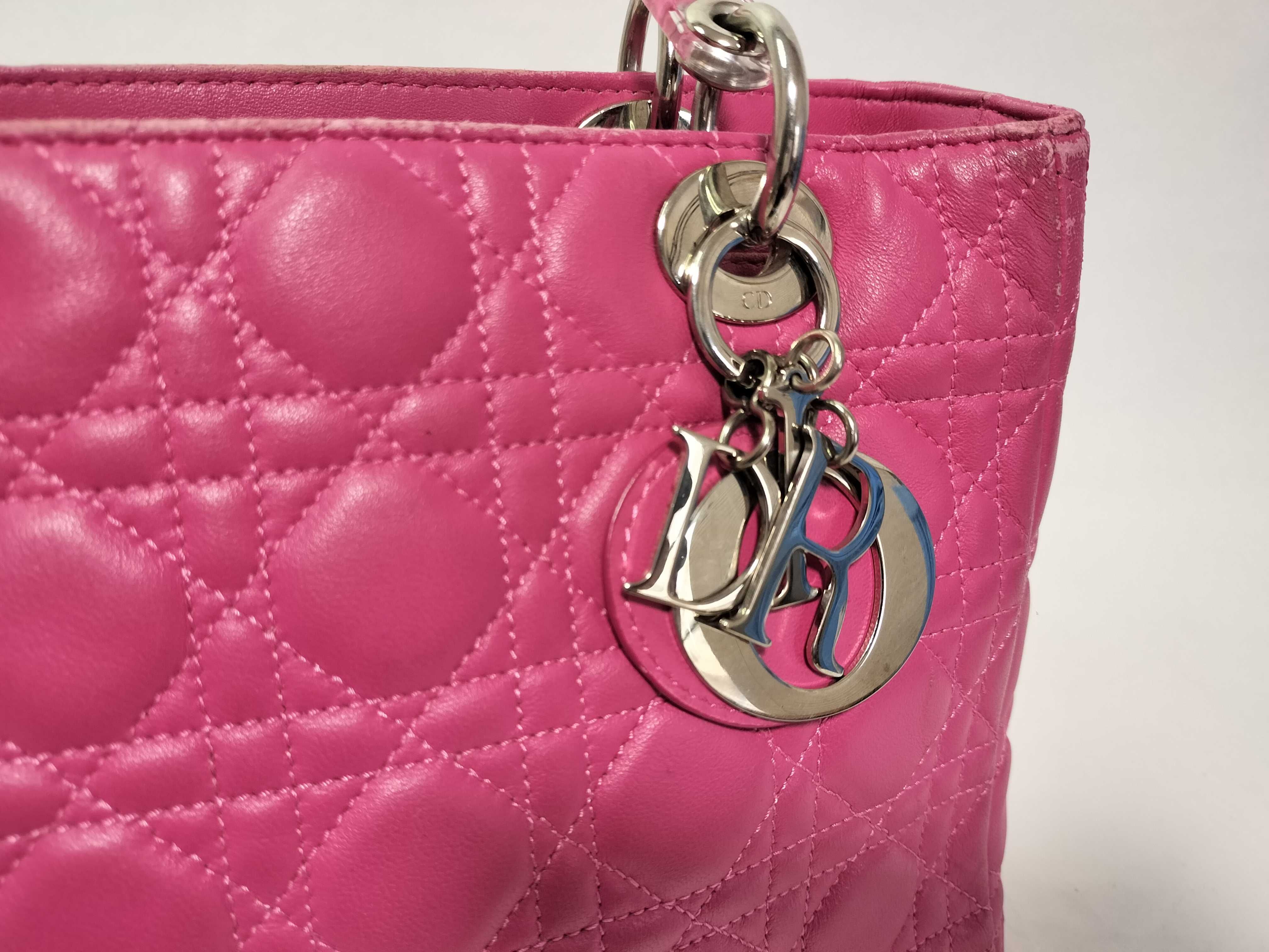 Lady Dior Christian / Lady Isetan 60th Anniversary / 14-MA-0077 / Leather Handbag — view 11