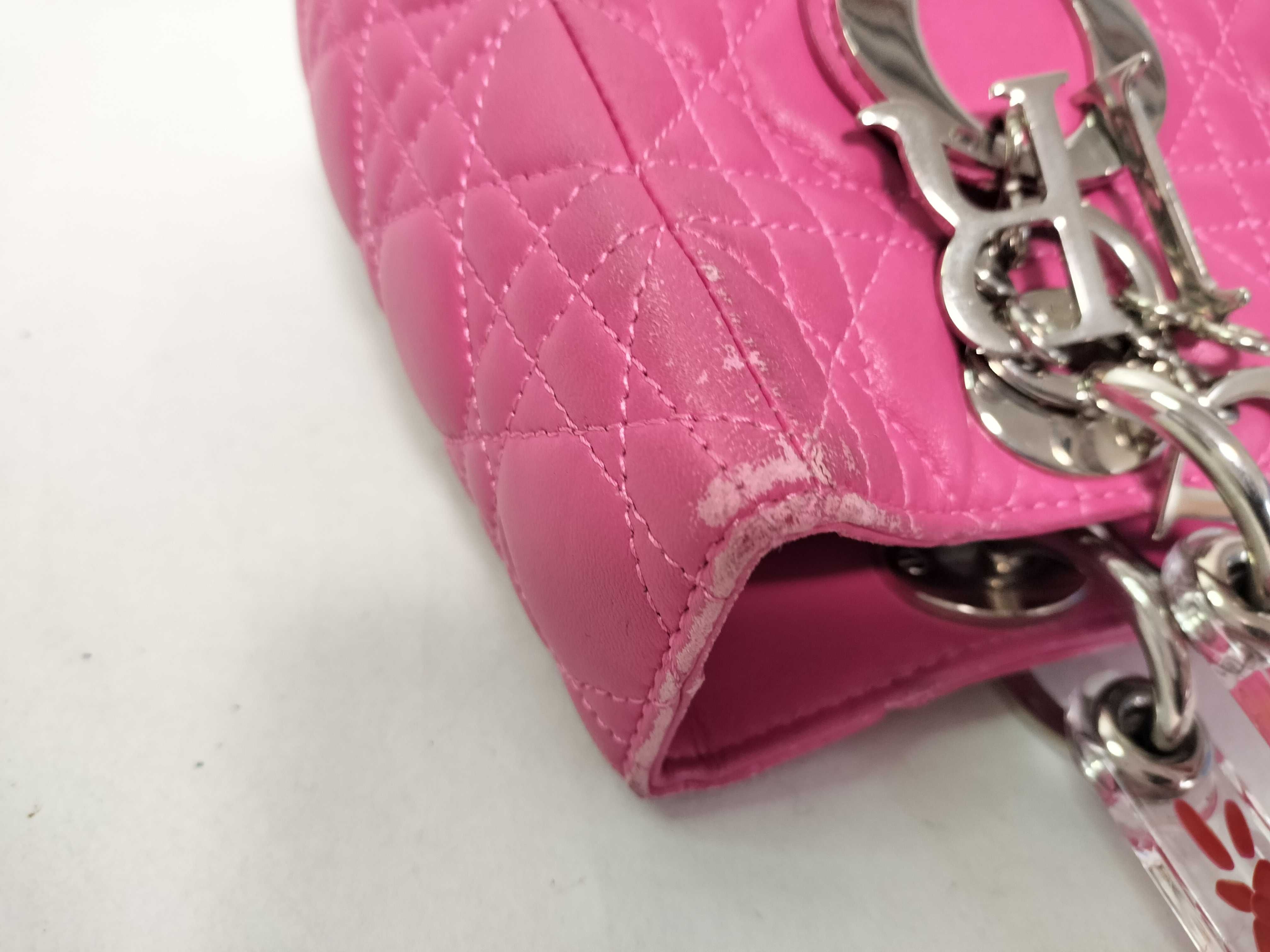 Lady Dior Christian / Lady Isetan 60th Anniversary / 14-MA-0077 / Leather Handbag — view 12