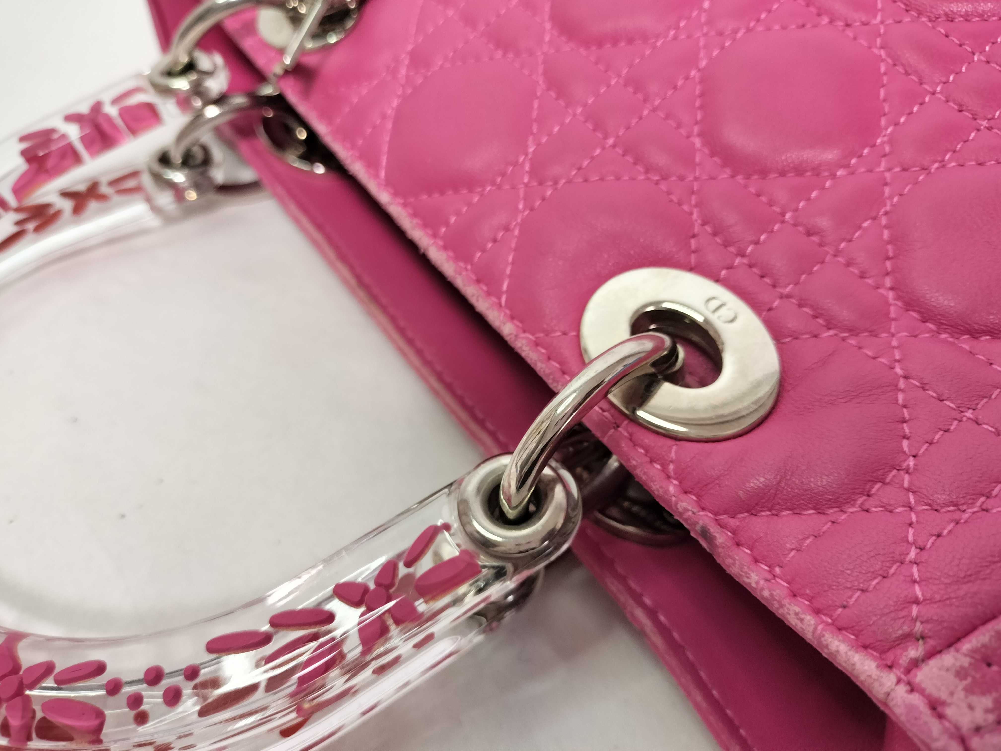 Lady Dior Christian / Lady Isetan 60th Anniversary / 14-MA-0077 / Leather Handbag — view 8