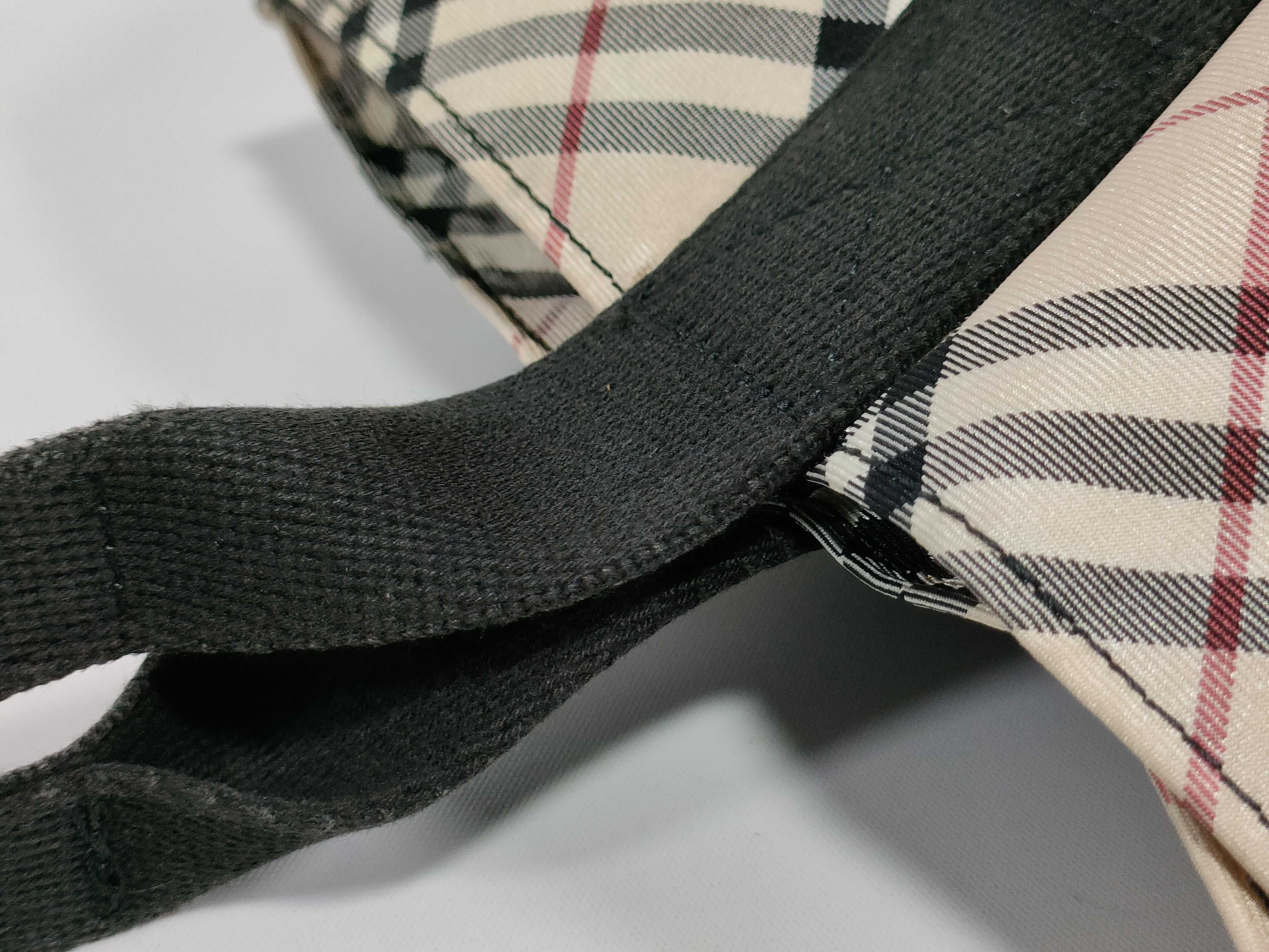 Blue Label Tote Bag (Partially featuring Nova Check pattern) ZAE28-322-09 — view 5