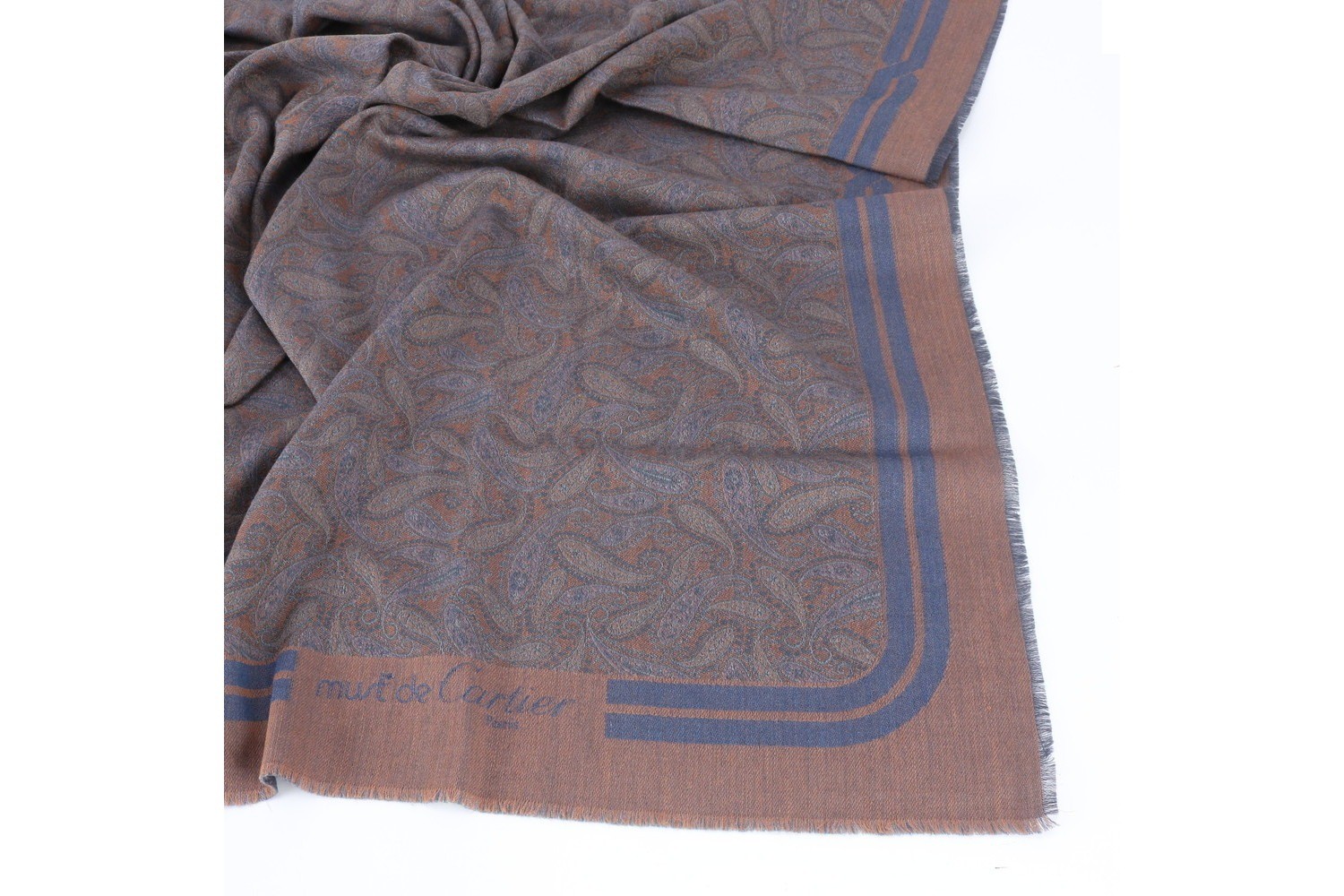 Silk scarf with tags — view 5