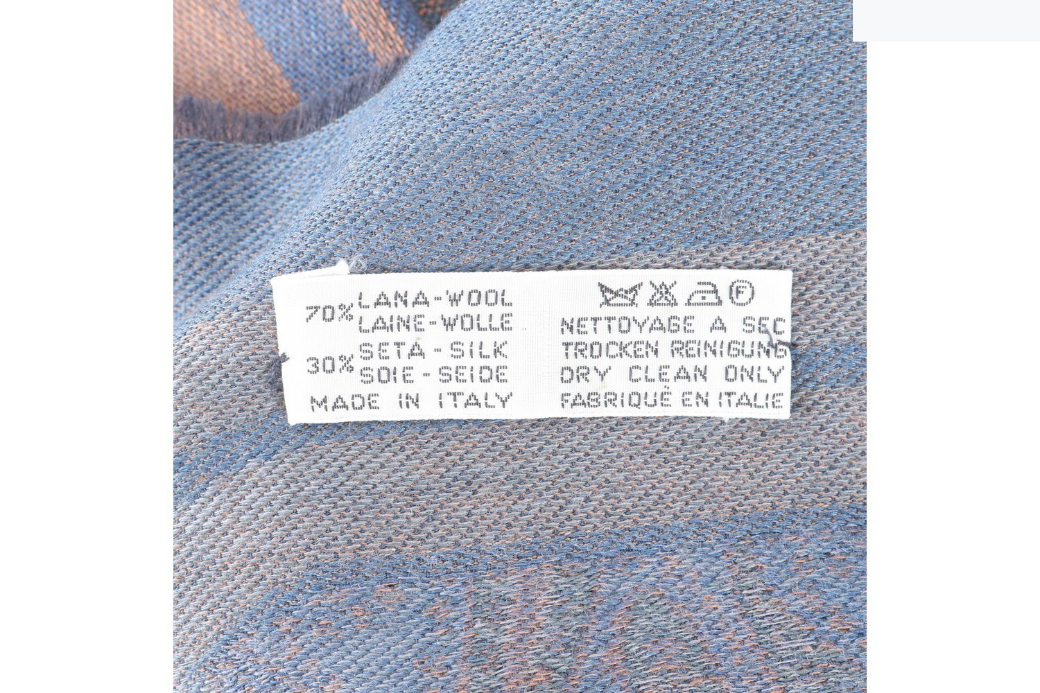 Silk scarf with tags — view 8