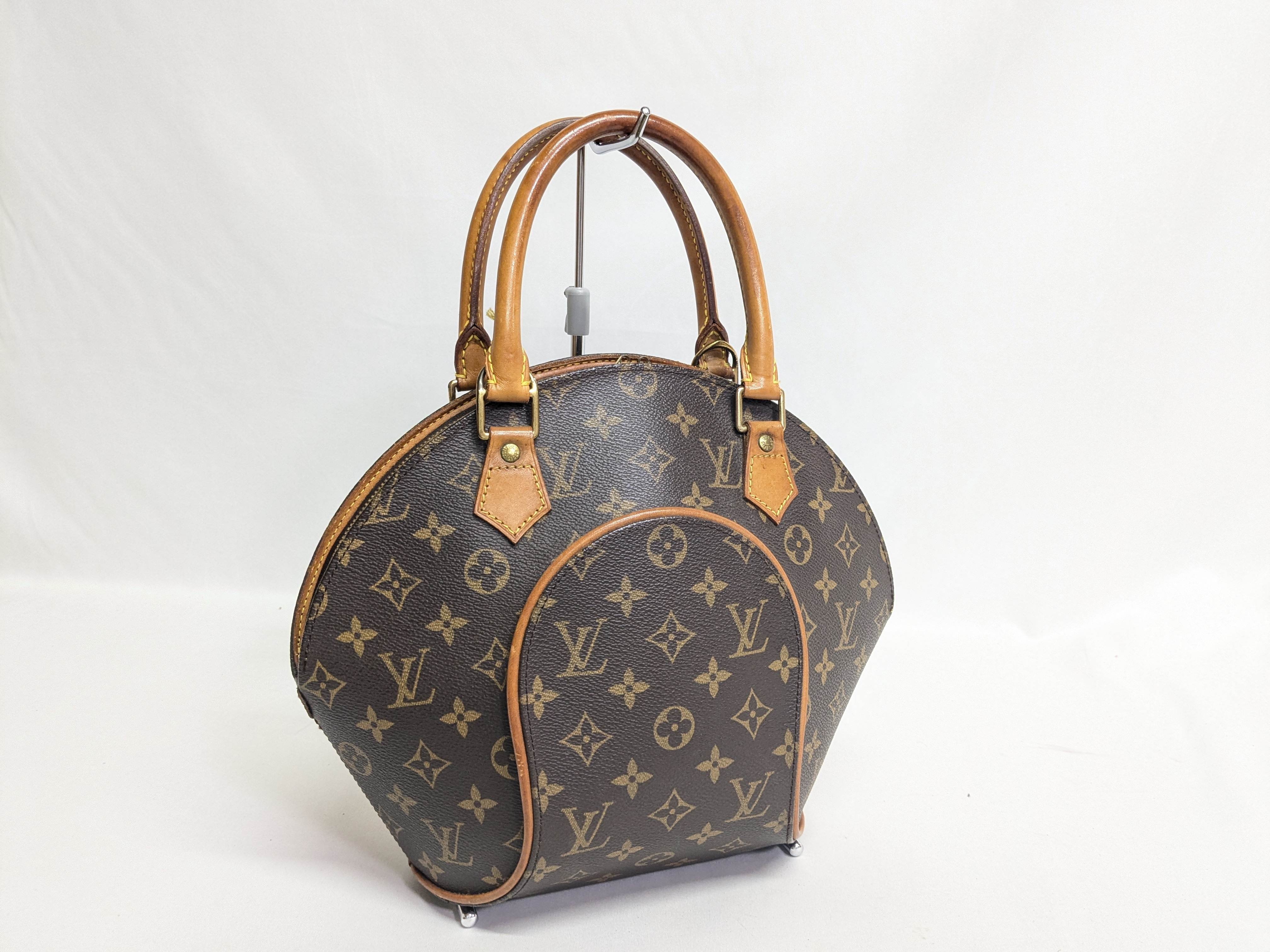 LV Monogram Ellipse PM Handbag with Strap — view 3