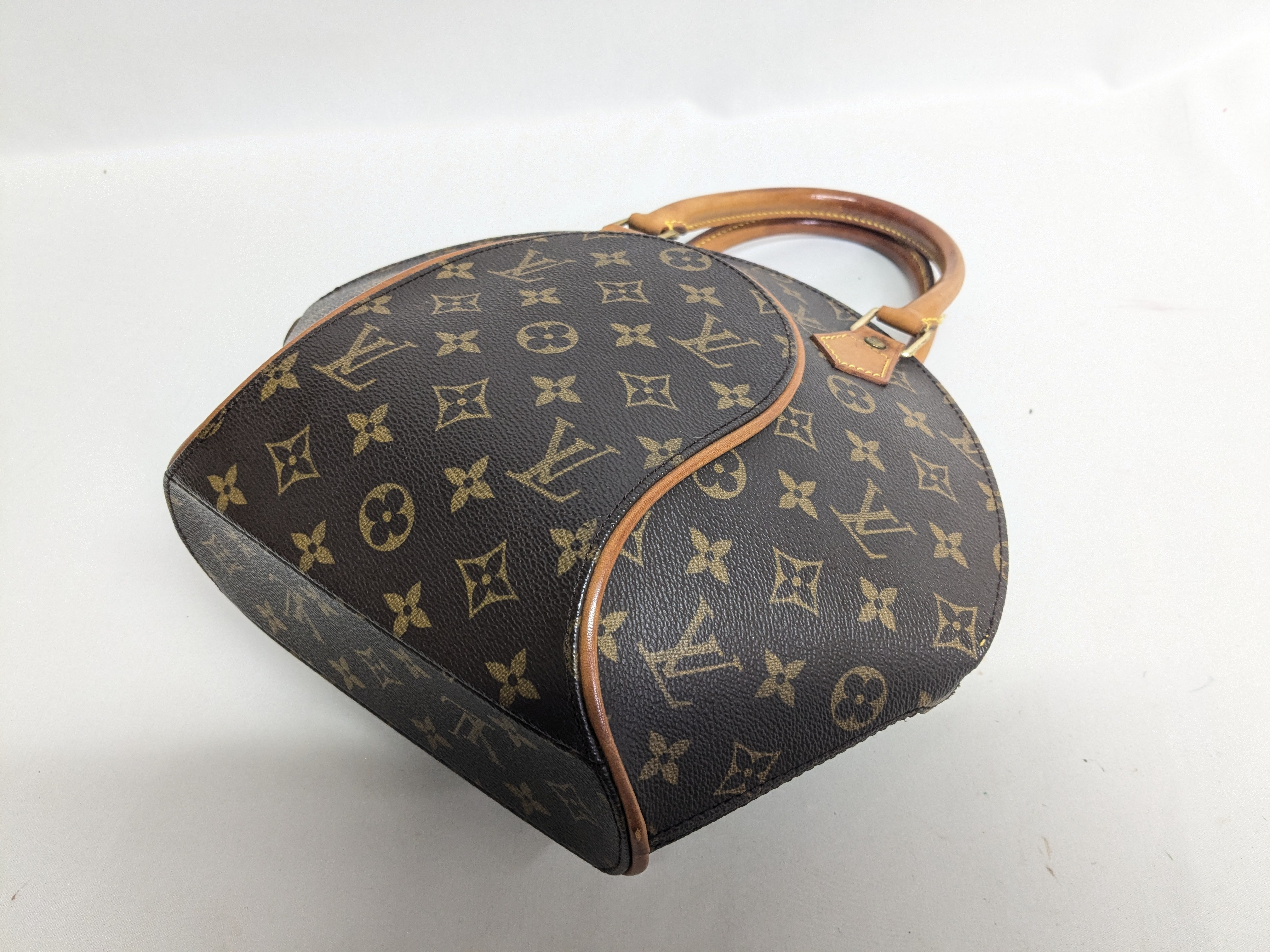 LV Monogram Ellipse PM Handbag with Strap — view 6