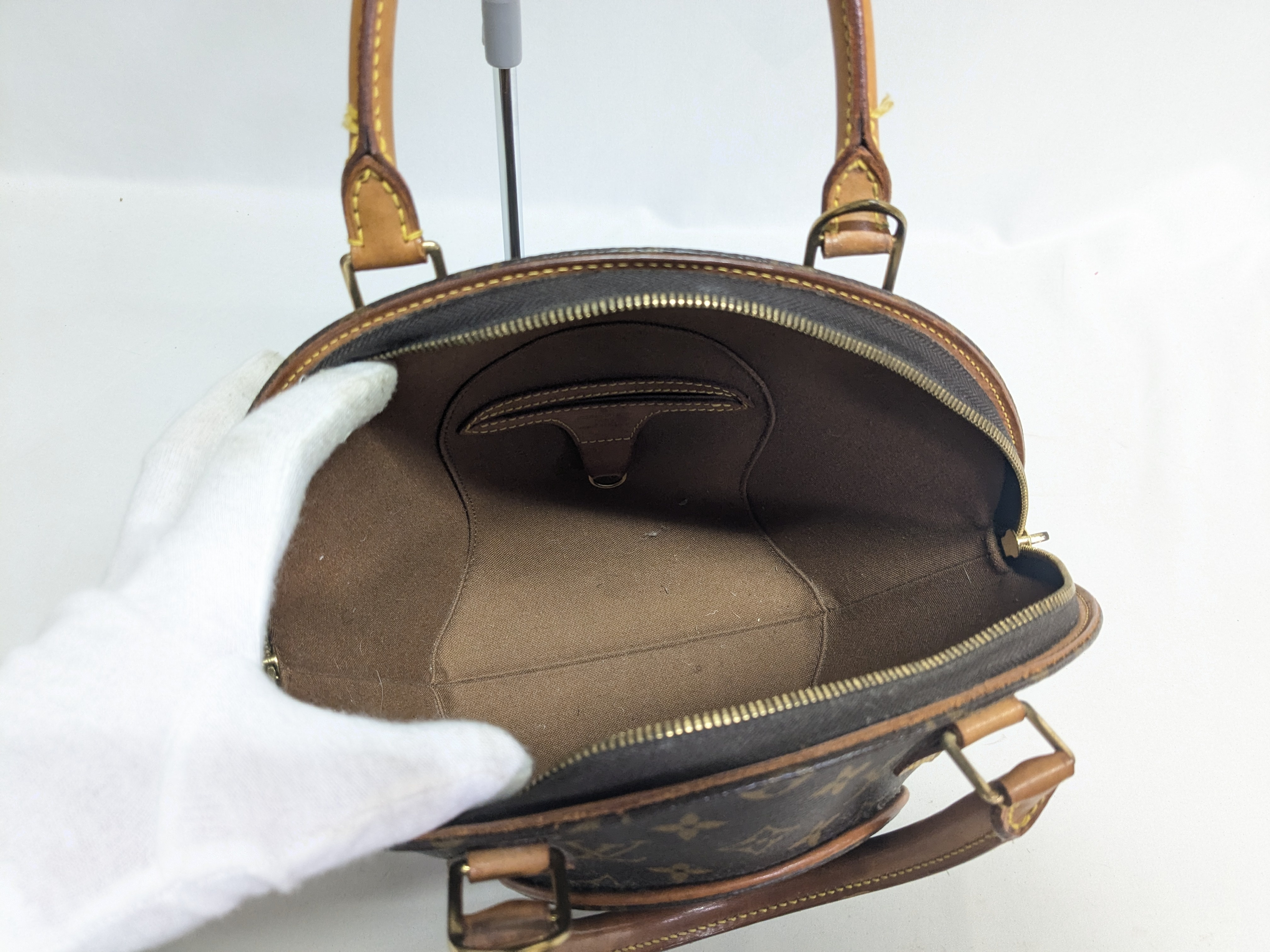 LV Monogram Ellipse PM Handbag with Strap — view 7