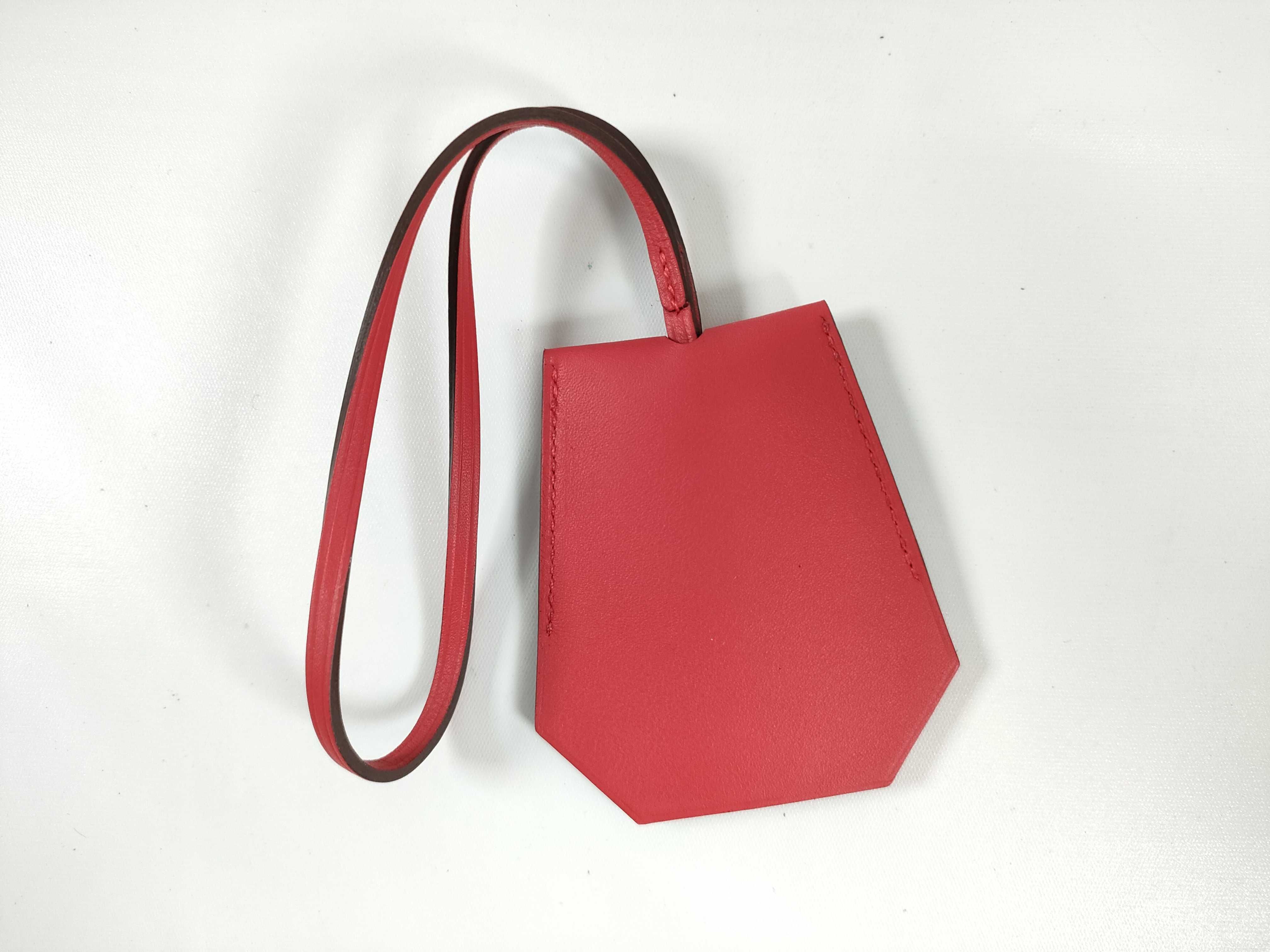 Clochette Year Gift 2024 Leather Red Key Case/Keychain — view 2