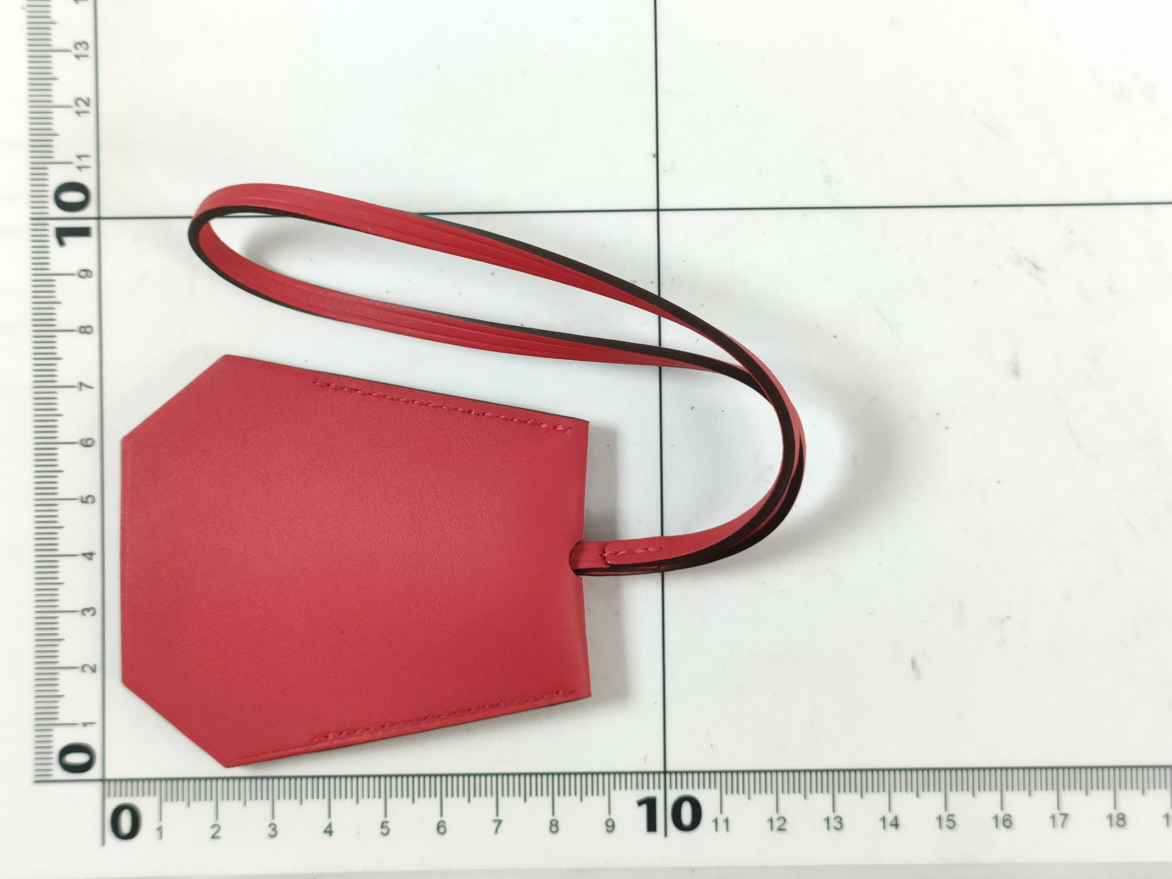 Clochette Year Gift 2024 Leather Red Key Case/Keychain — view 3